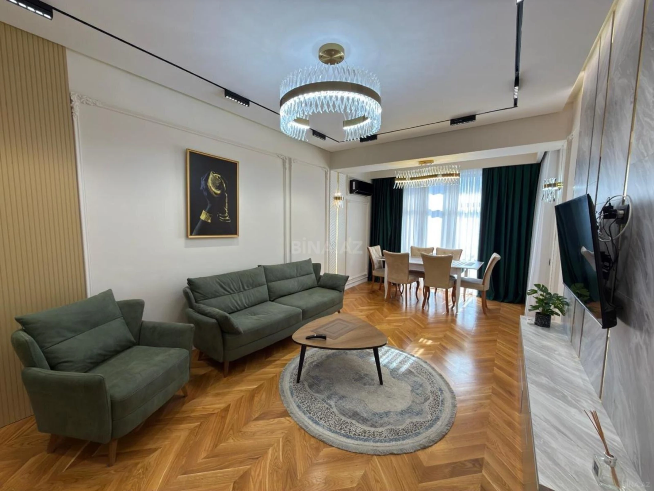 Kirayə verilir 2 otaqlı mənzil 75 m²