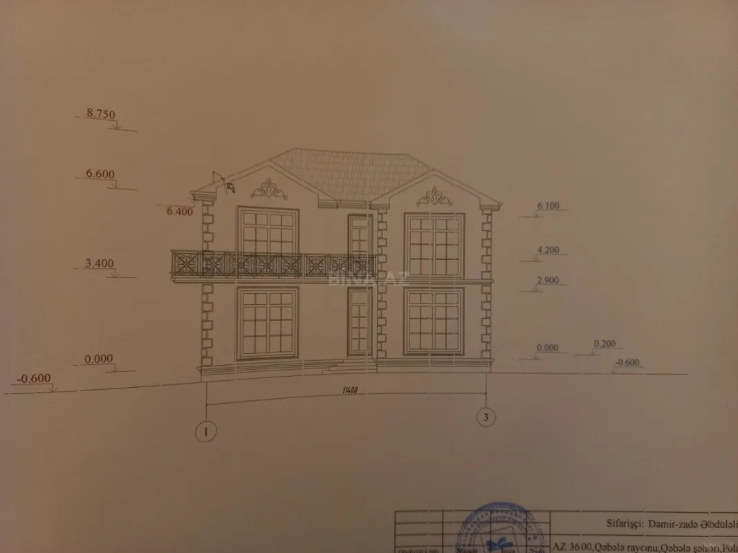 Satılır 5 otaqlı həyət evi 156 m²