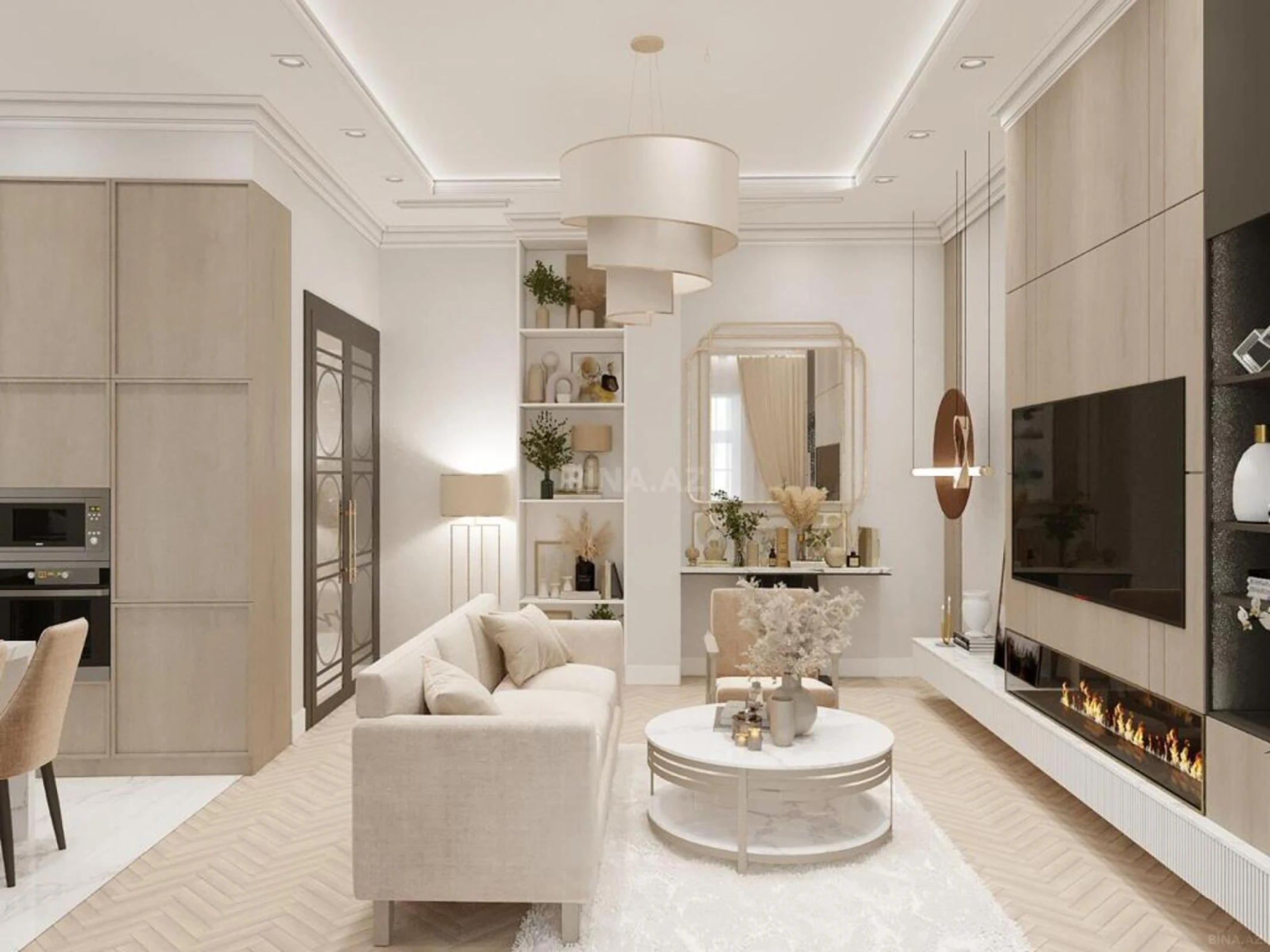 Satılır 3 otaqlı mənzil 108 m²