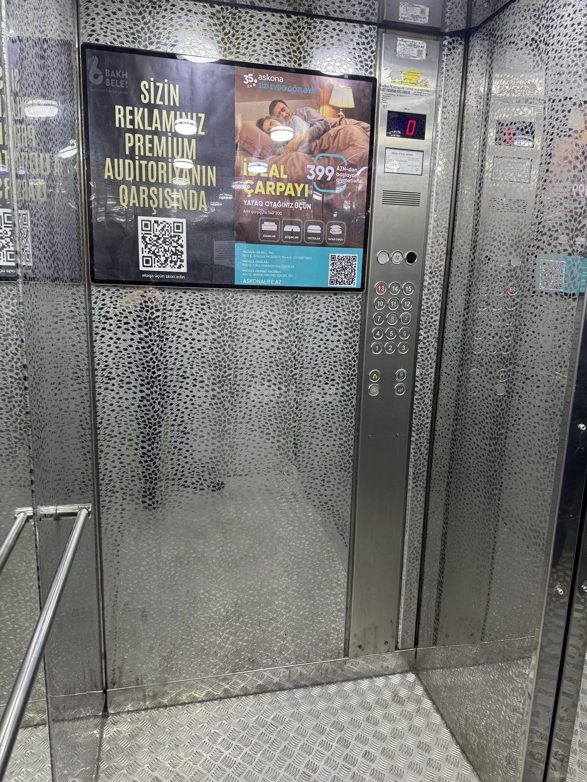 Kirayə verilir 2 otaqlı mənzil 95 m²