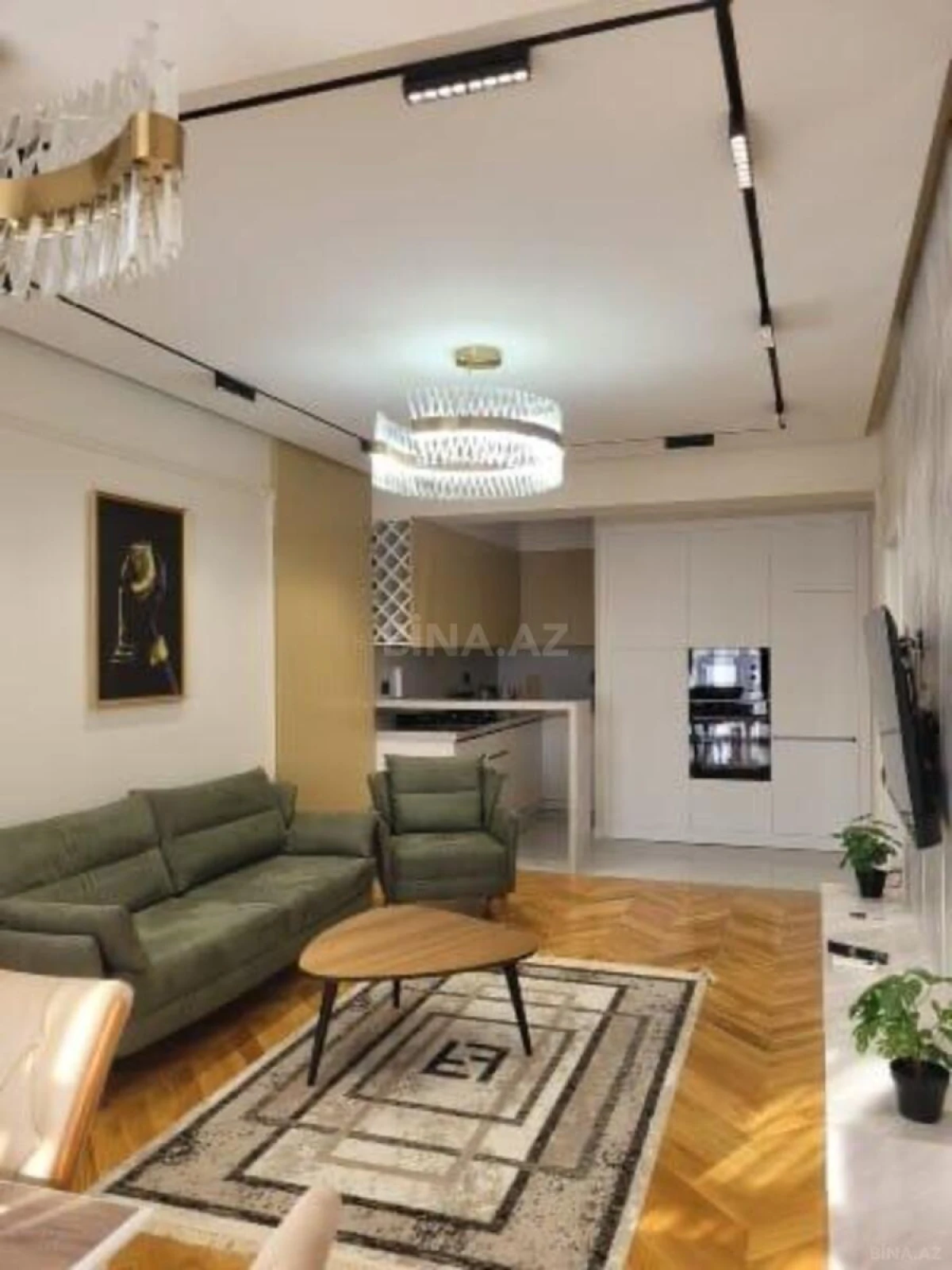 Kirayə verilir 2 otaqlı mənzil 75 m²