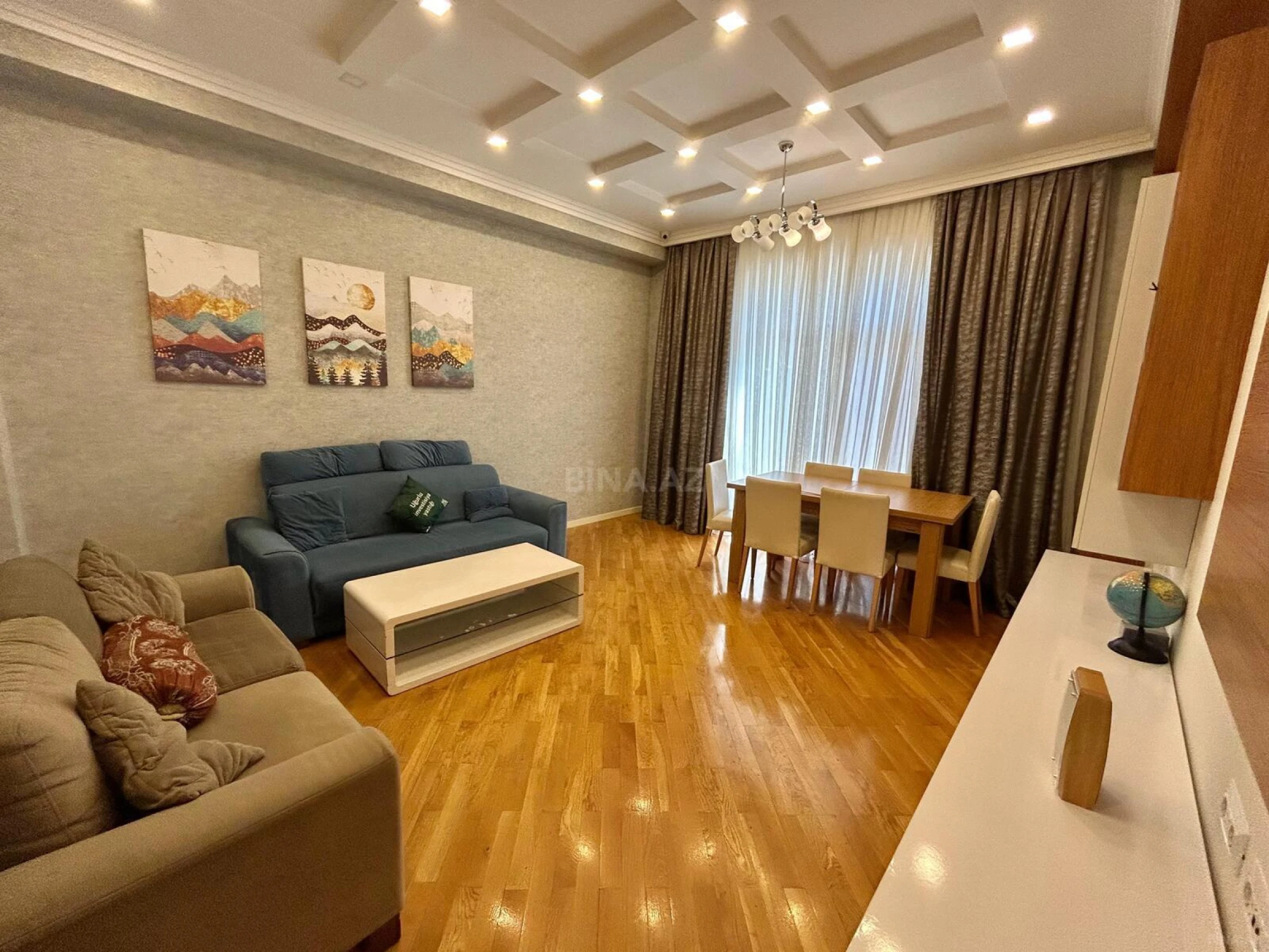 Kirayə verilir 3 otaqlı mənzil 132 m²
