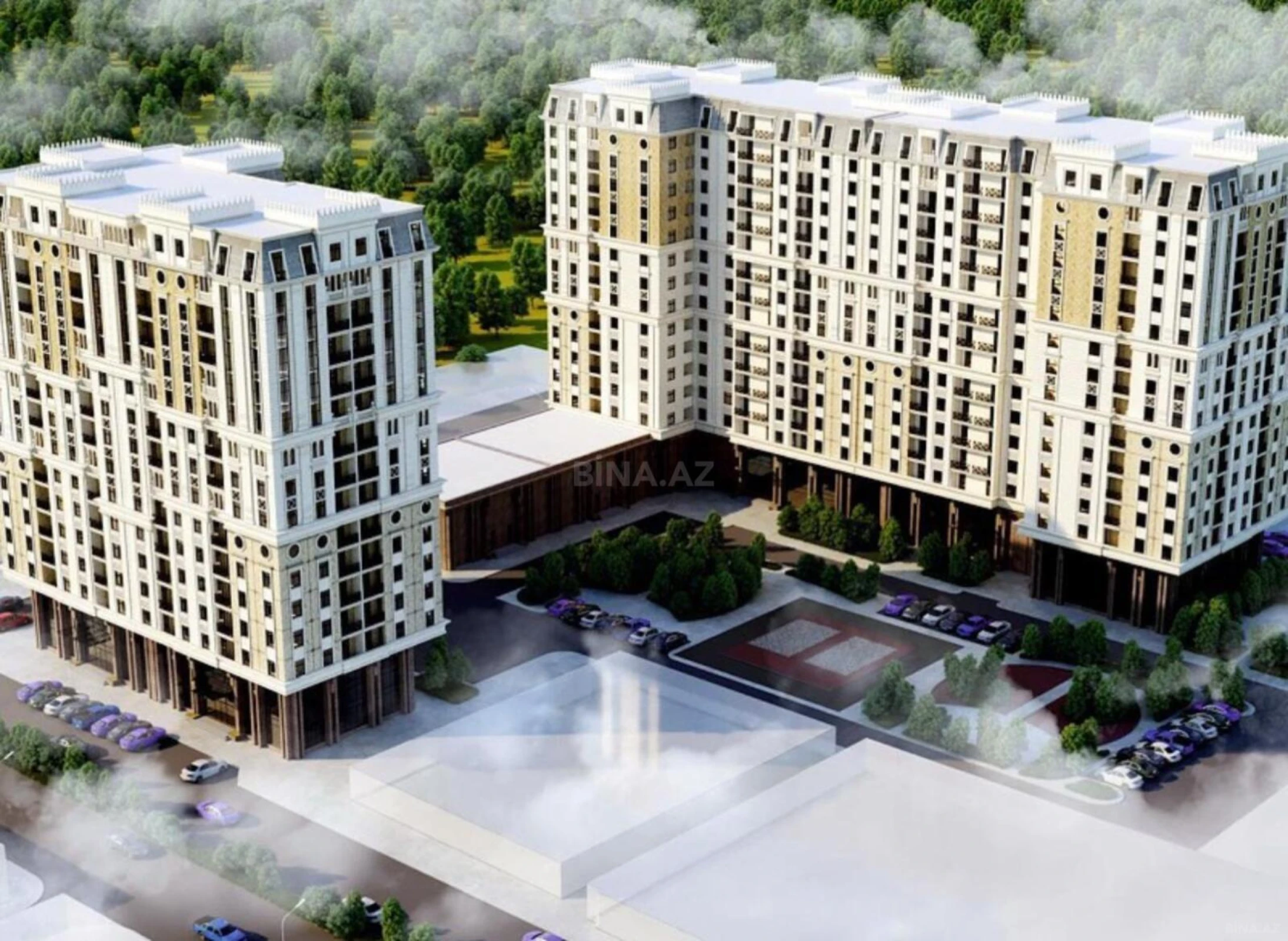 Satılır 2 otaqlı mənzil 82 m²