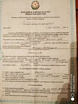 Satılır torpaq sahəsi 10 m²