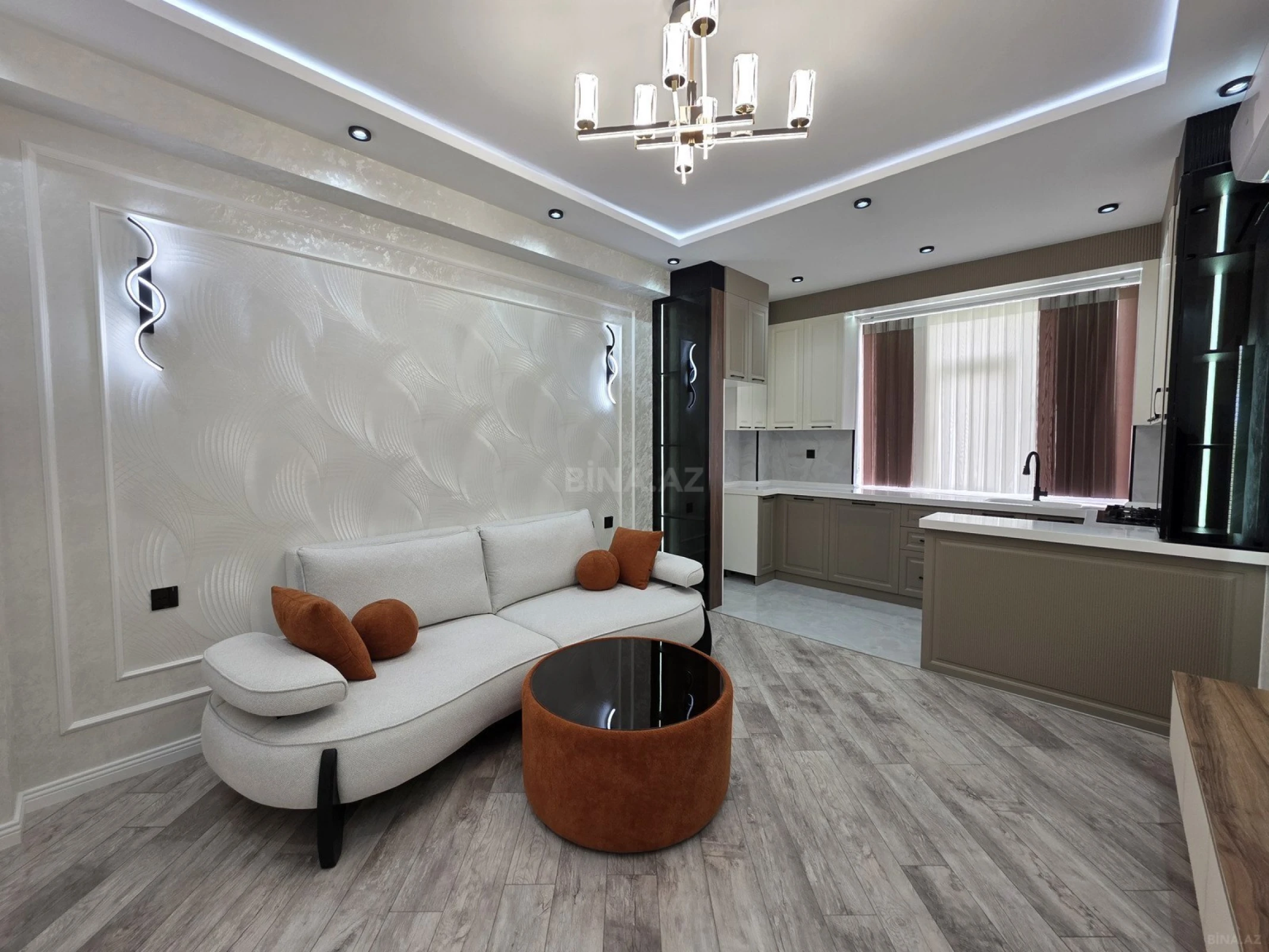 Satılır 2 otaqlı mənzil 55 m²