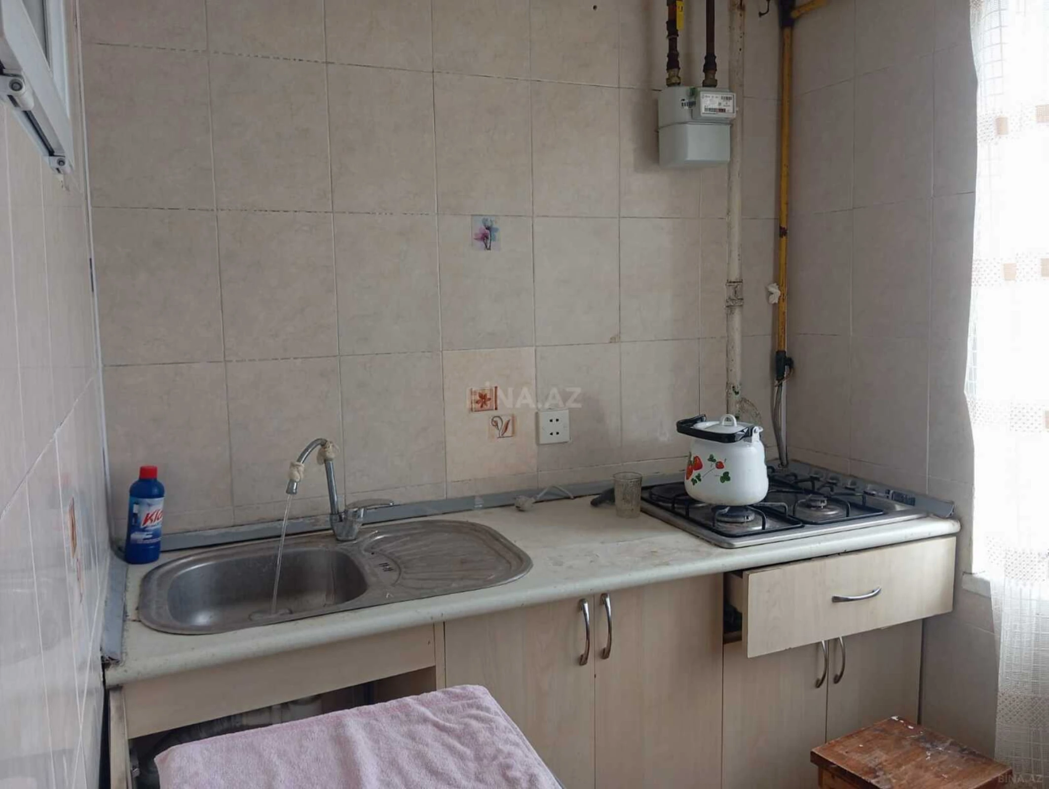 Kirayə verilir 1 otaqlı mənzil 40 m²