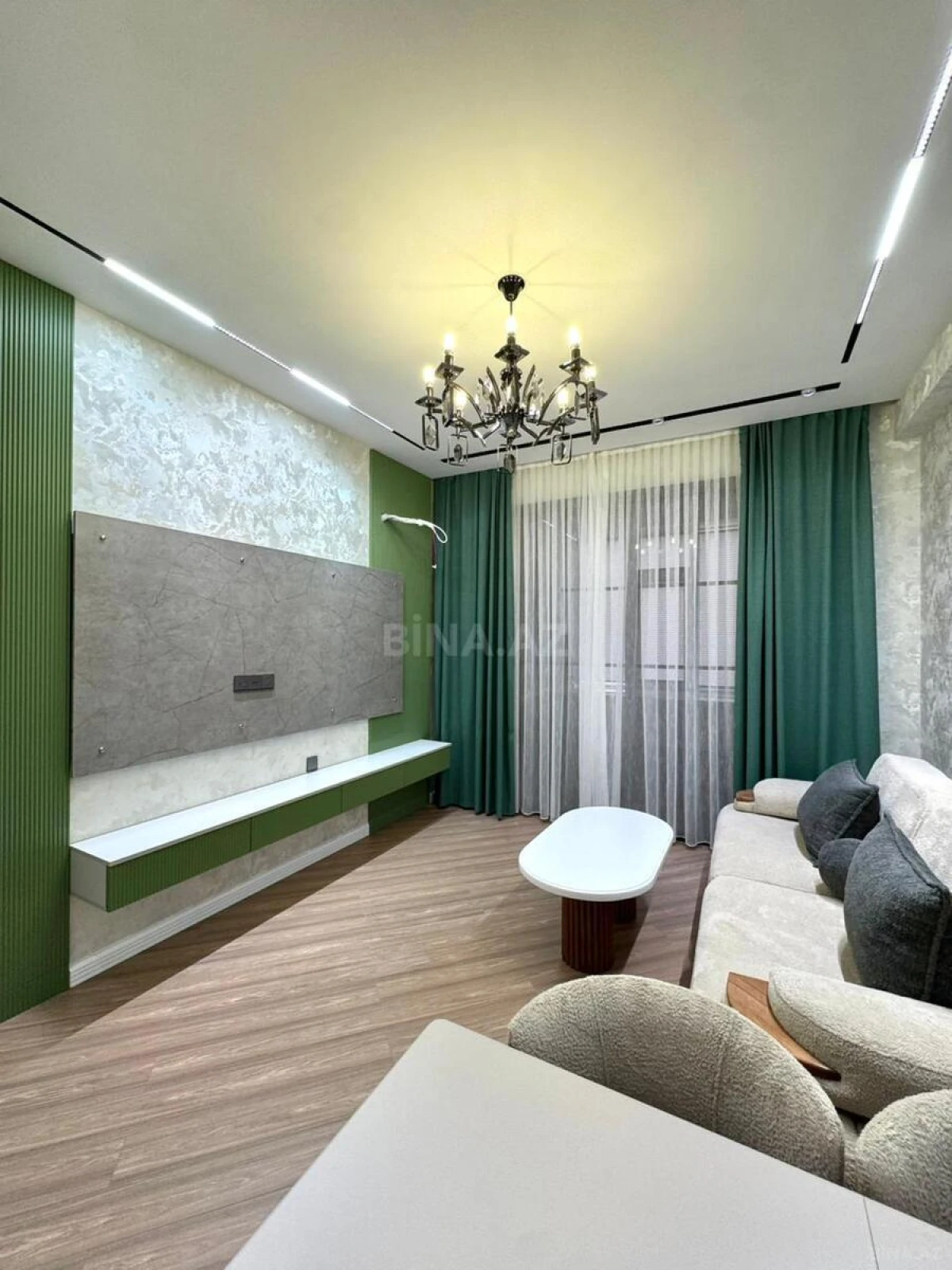 Satılır 2 otaqlı mənzil 55 m²