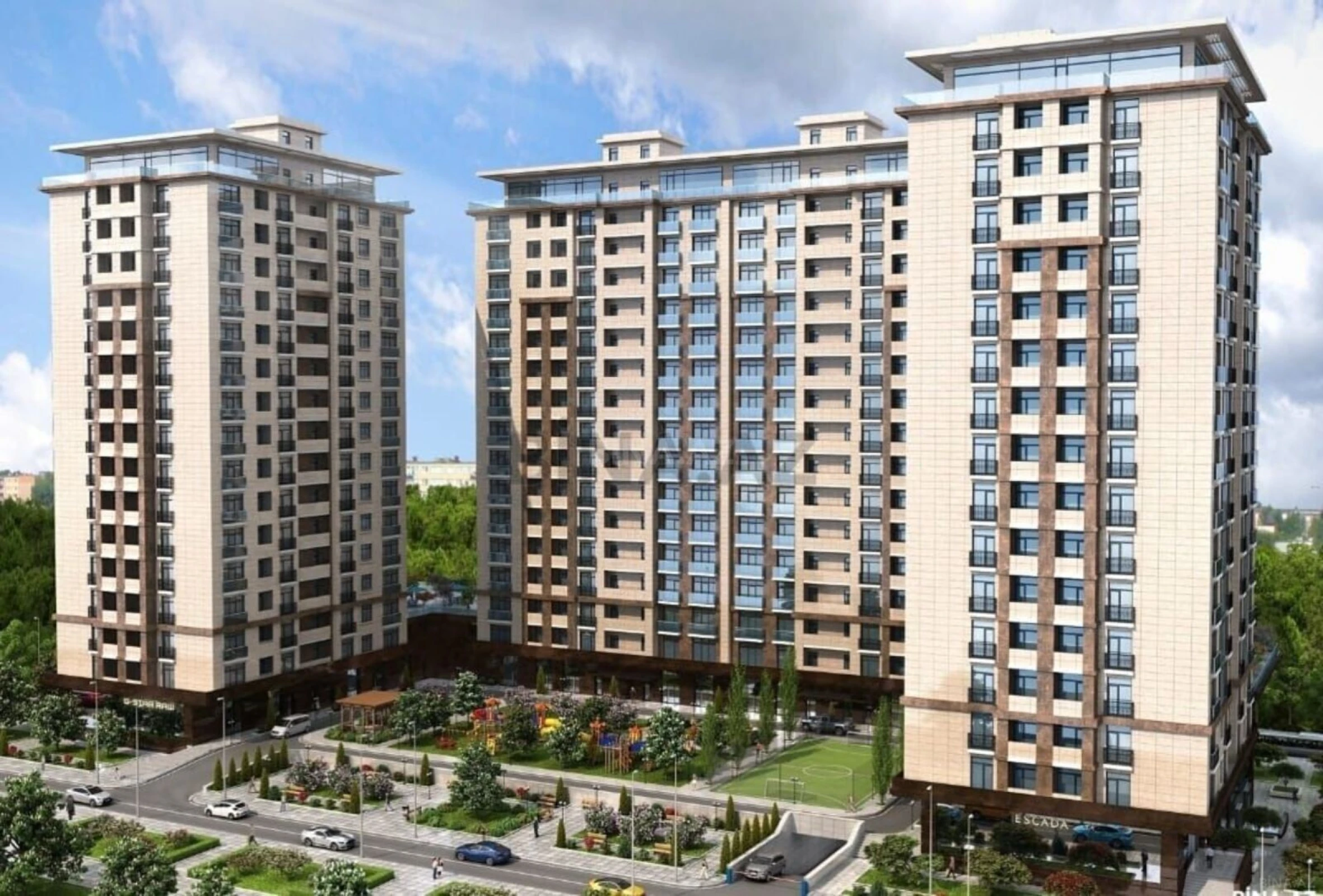 Satılır 4 otaqlı mənzil 195 m²