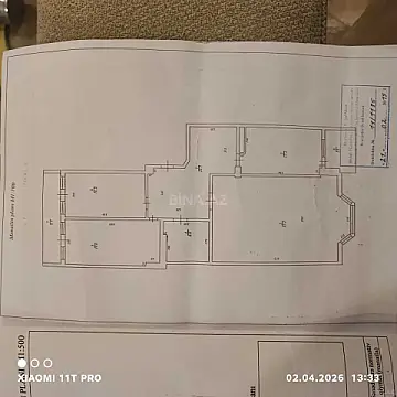 Satılır 3 otaqlı mənzil 154 m²