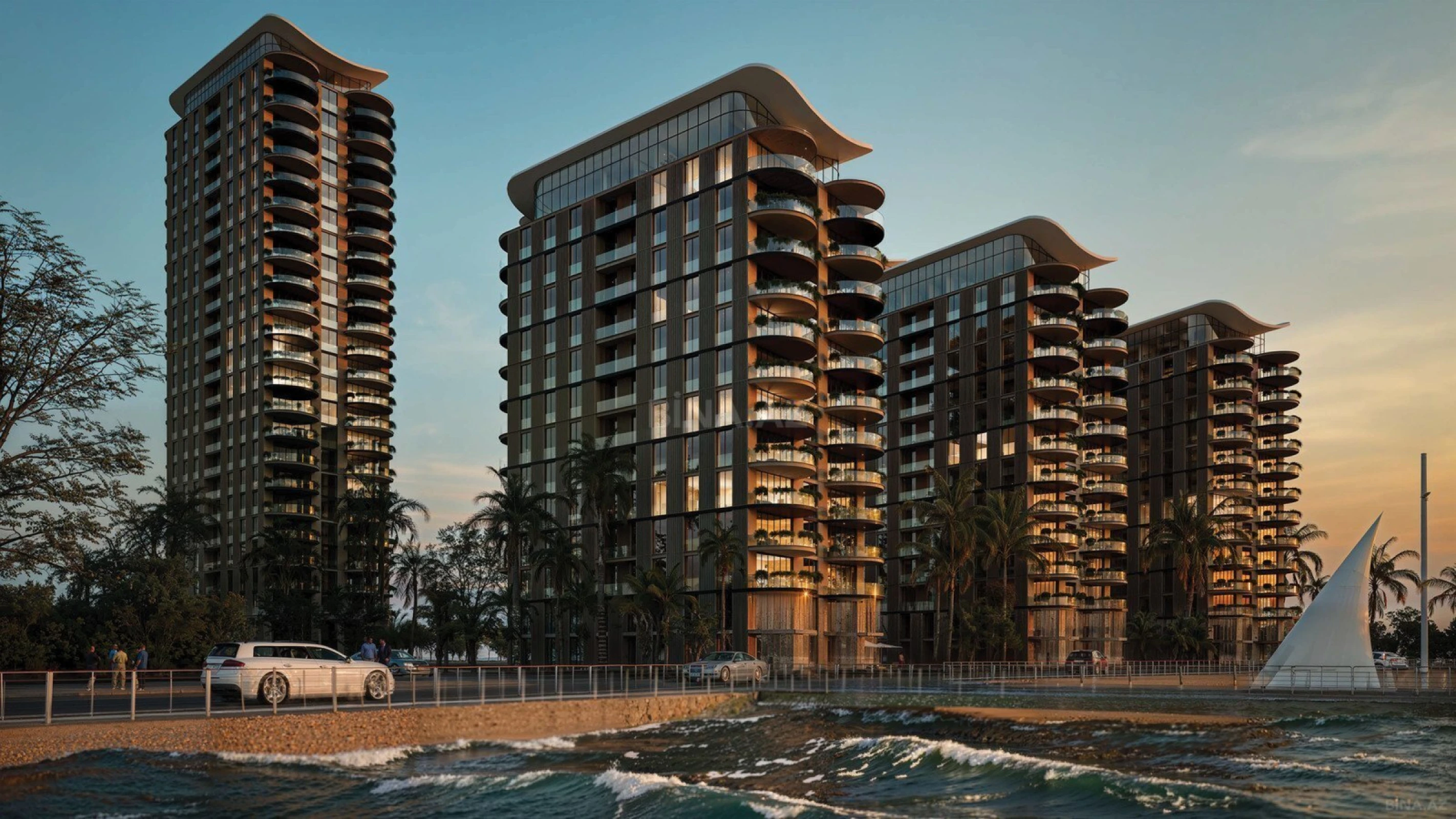 Satılır 3 otaqlı mənzil 152.6 m²