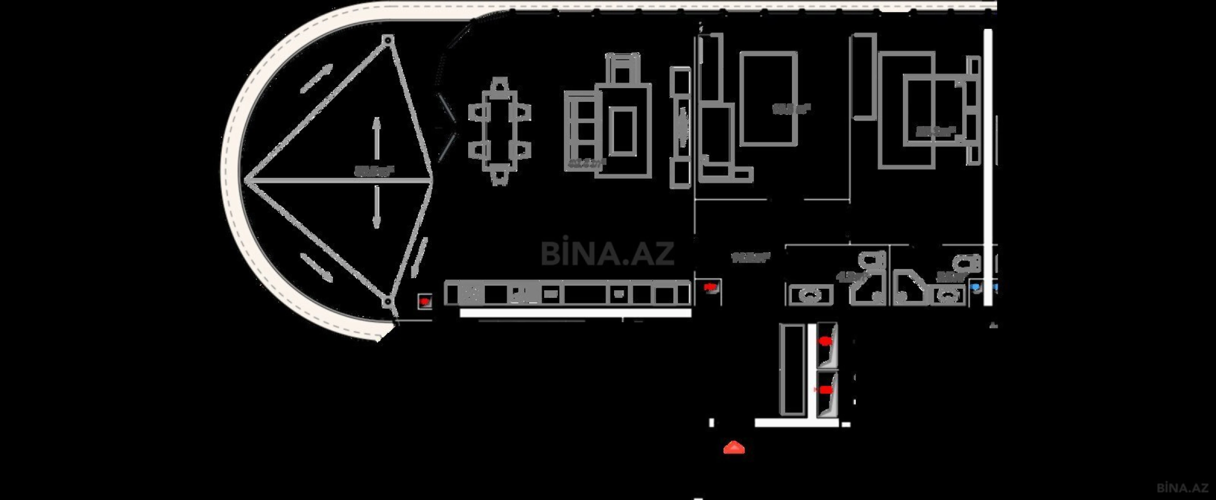 Satılır 3 otaqlı mənzil 158.4 m²