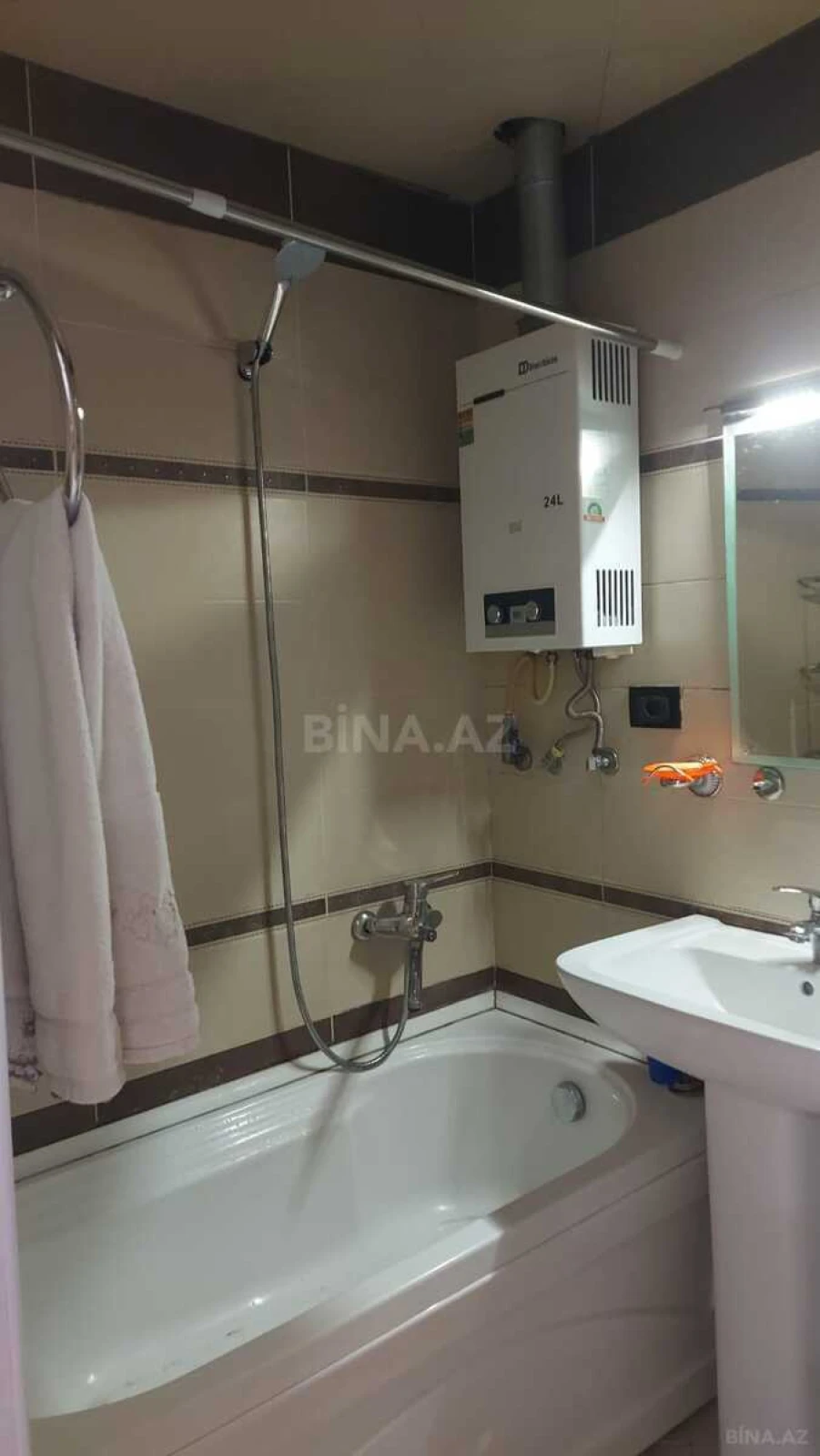 Kirayə verilir 2 otaqlı mənzil 50 m²