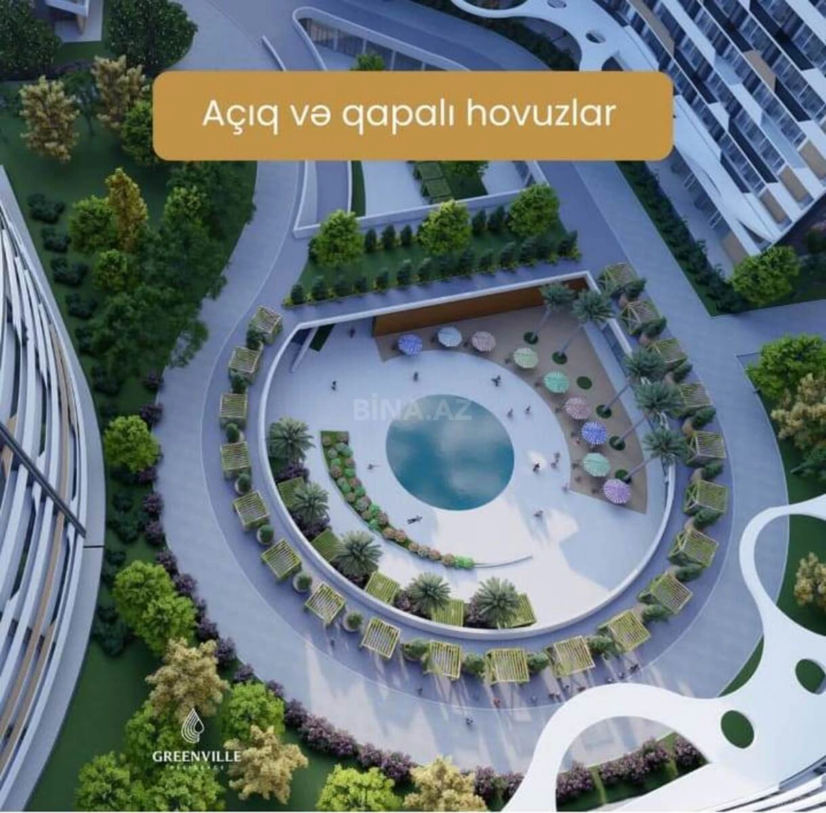 Satılır 2 otaqlı mənzil 89 m²