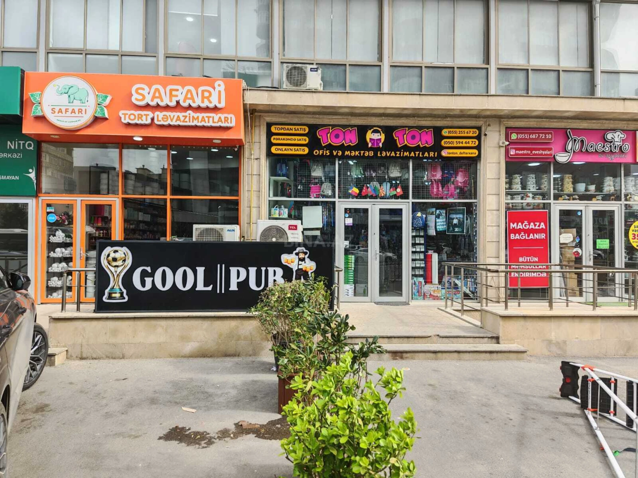 Satılır obyekt 250 m²