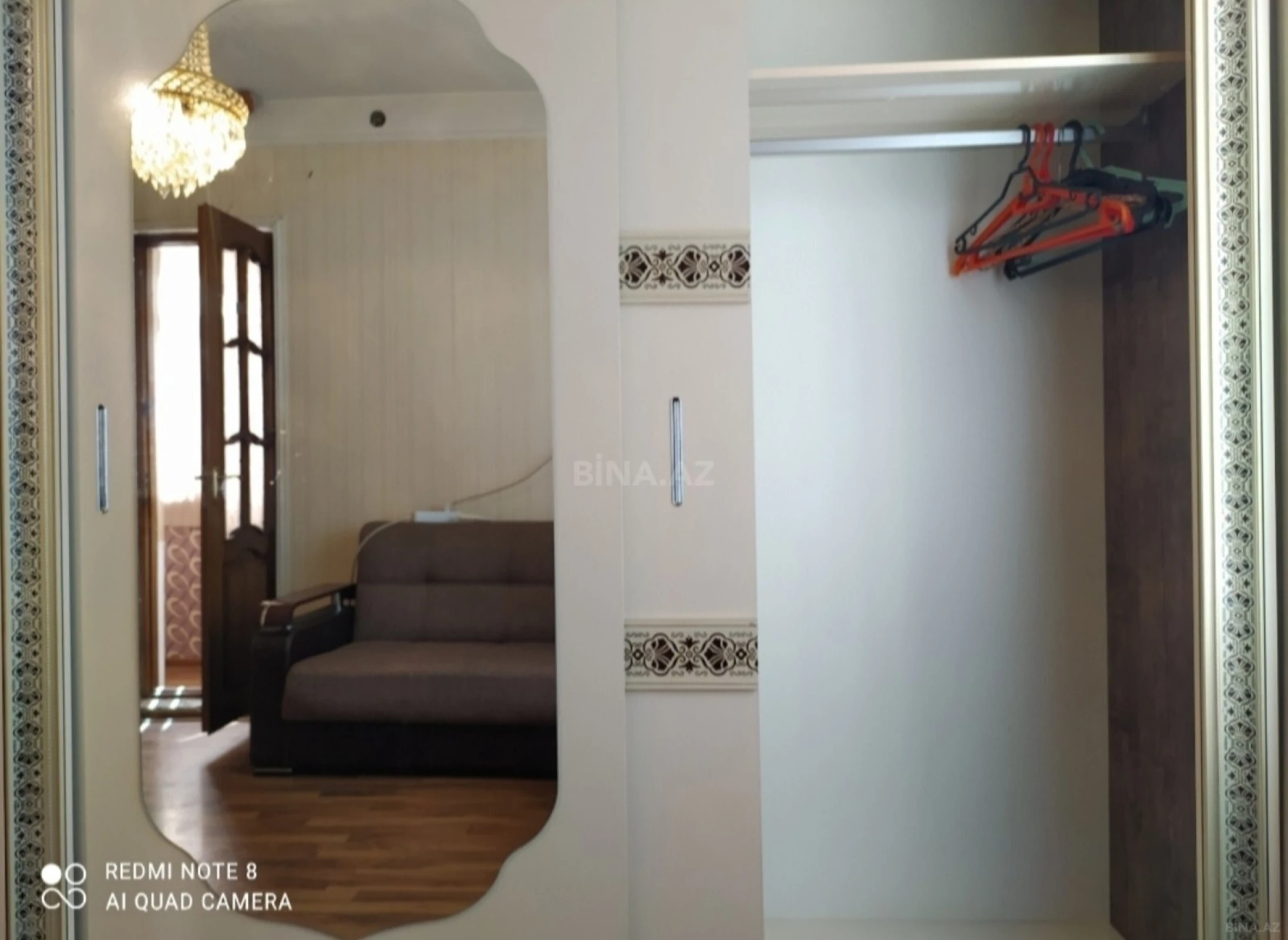 Kirayə verilir 1 otaqlı mənzil 50 m²