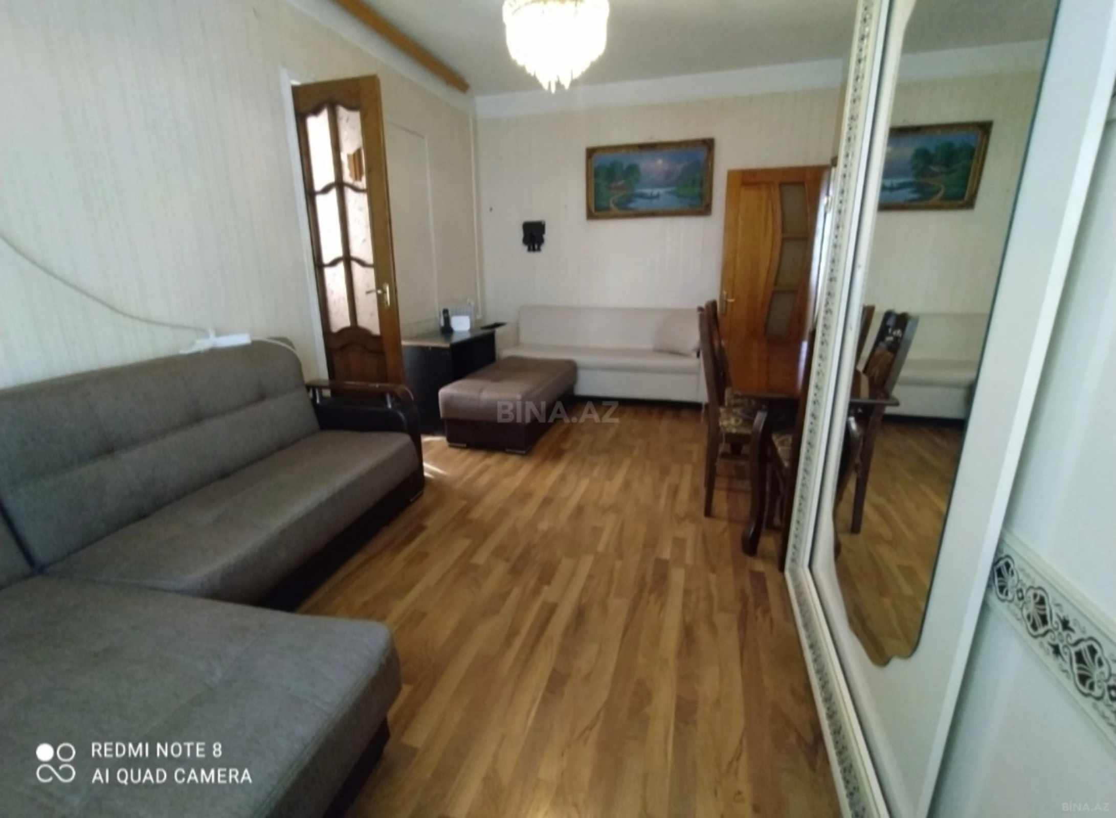 Kirayə verilir 1 otaqlı mənzil 50 m²