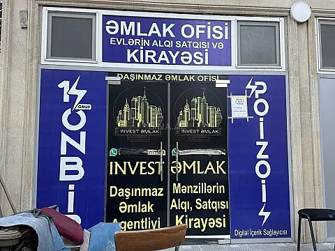 Kirayə verilir obyekt 85 m²