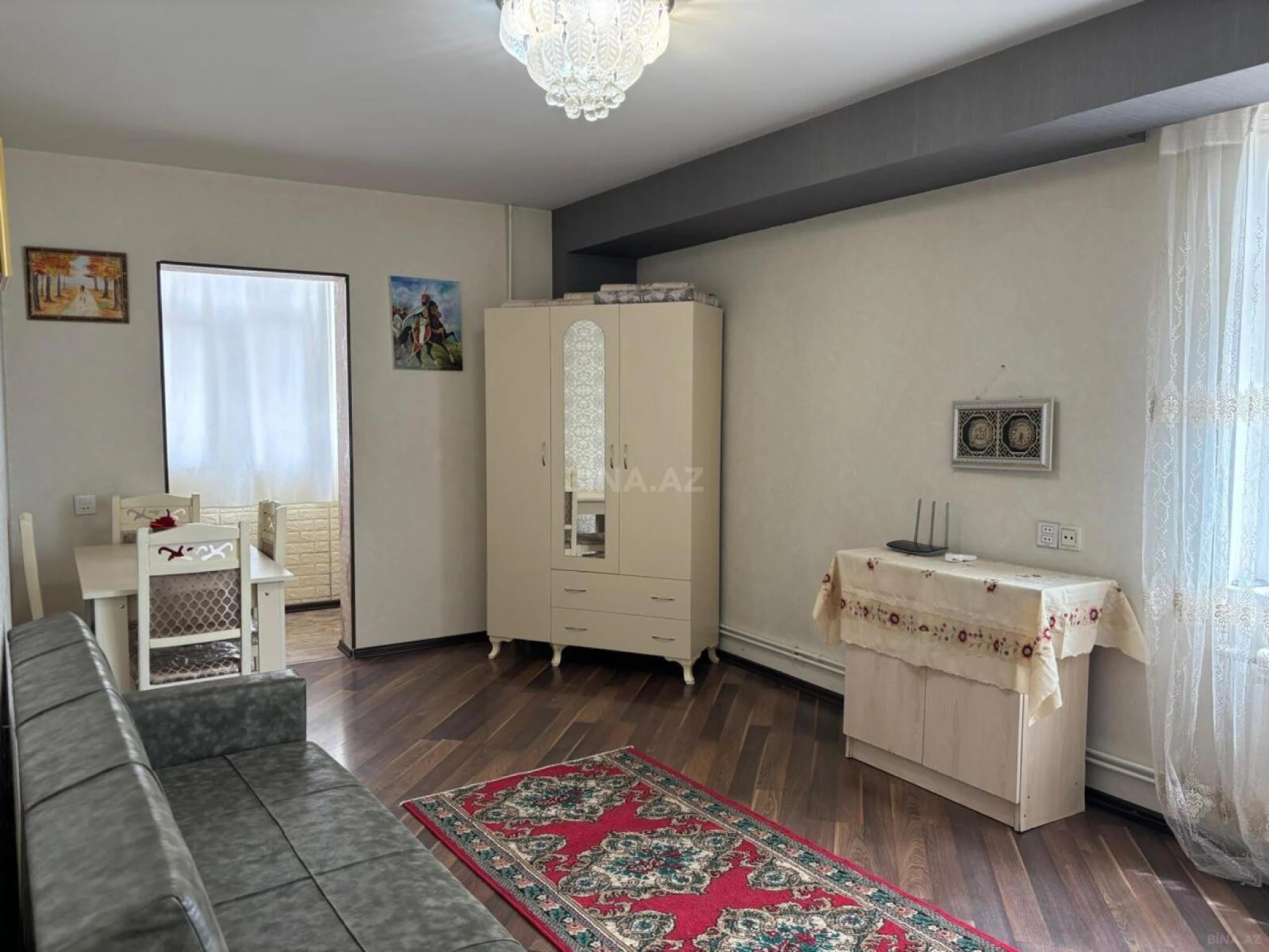 Kirayə verilir 2 otaqlı mənzil 50 m²