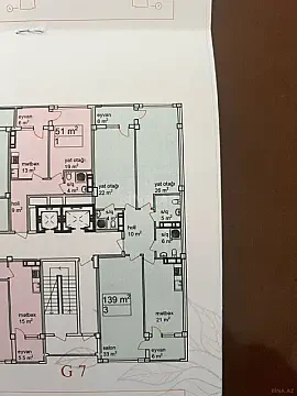 Satılır 3 otaqlı mənzil 92 m² — Bakı, Xətai 3 otaq 92.00 m²