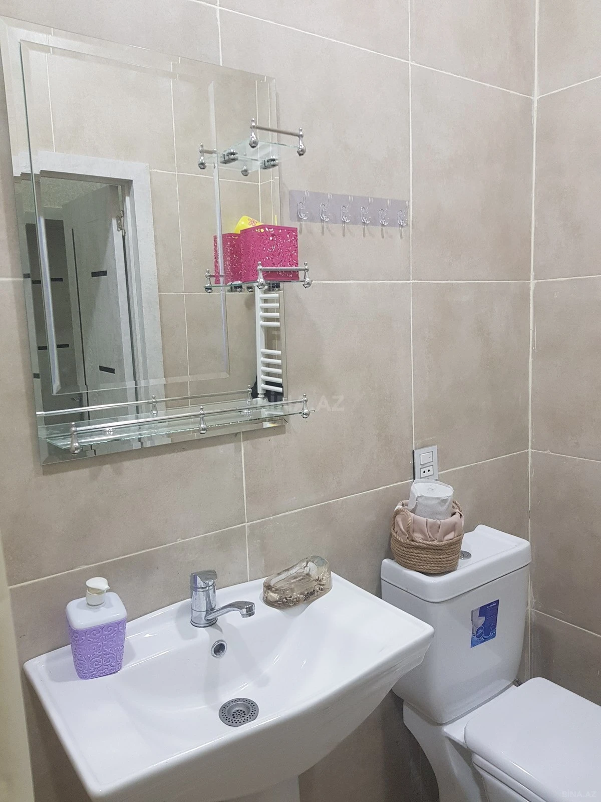 Kirayə verilir 2 otaqlı mənzil 55 m²