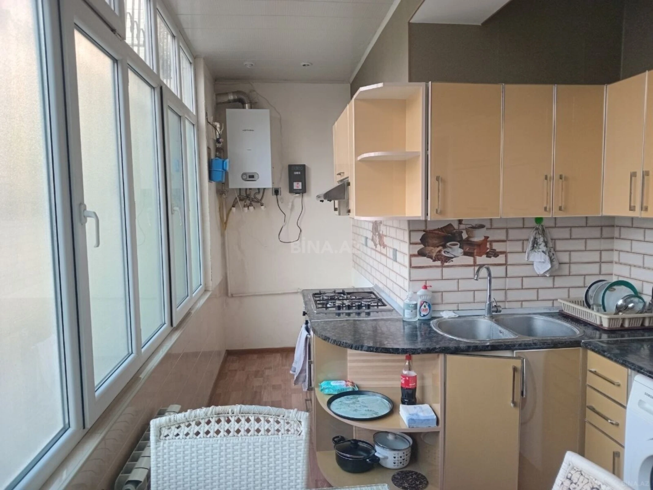 Satılır 3 otaqlı mənzil 88.8 m²