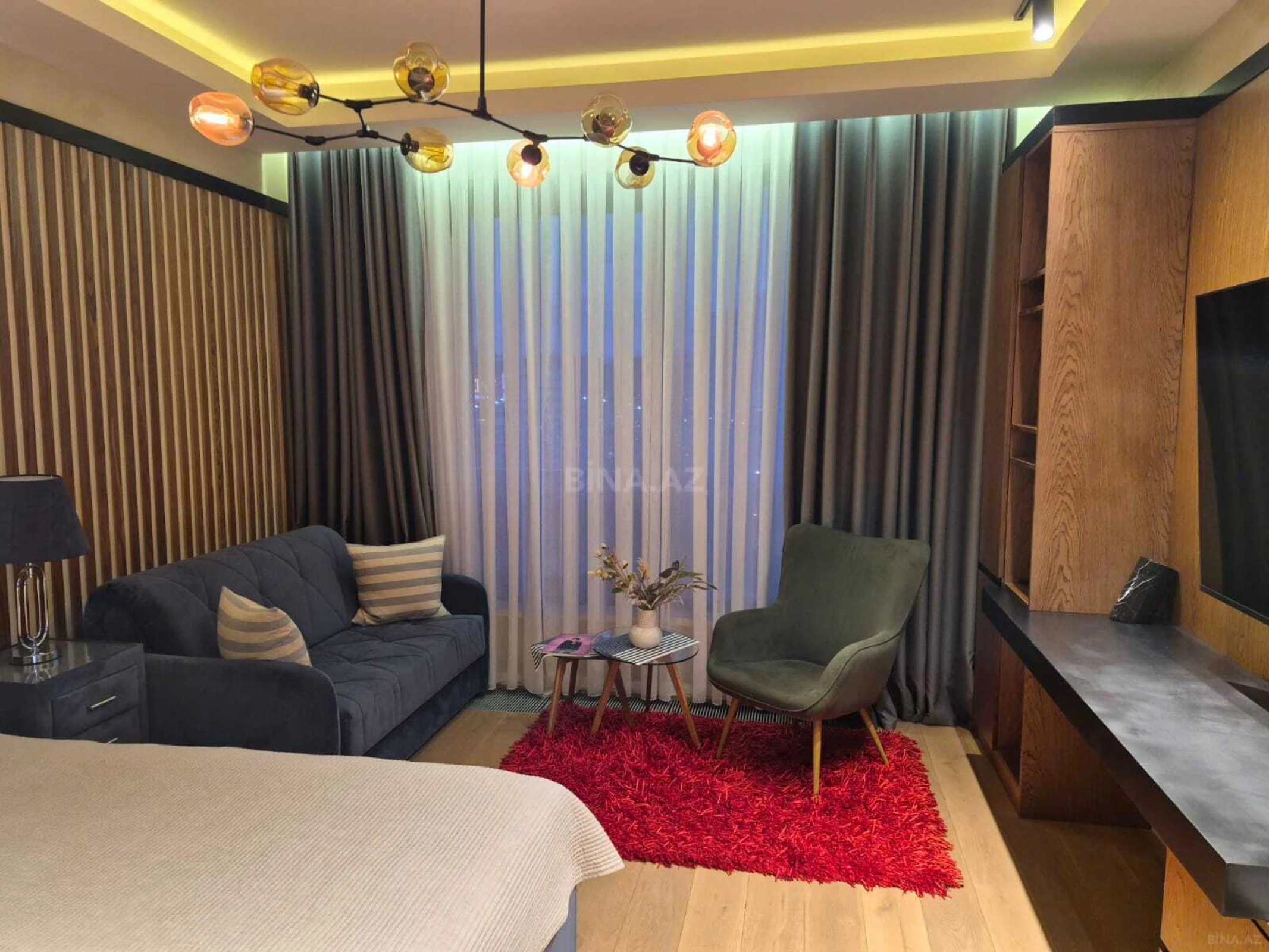 Kirayə verilir 1 otaqlı mənzil 42.5 m²