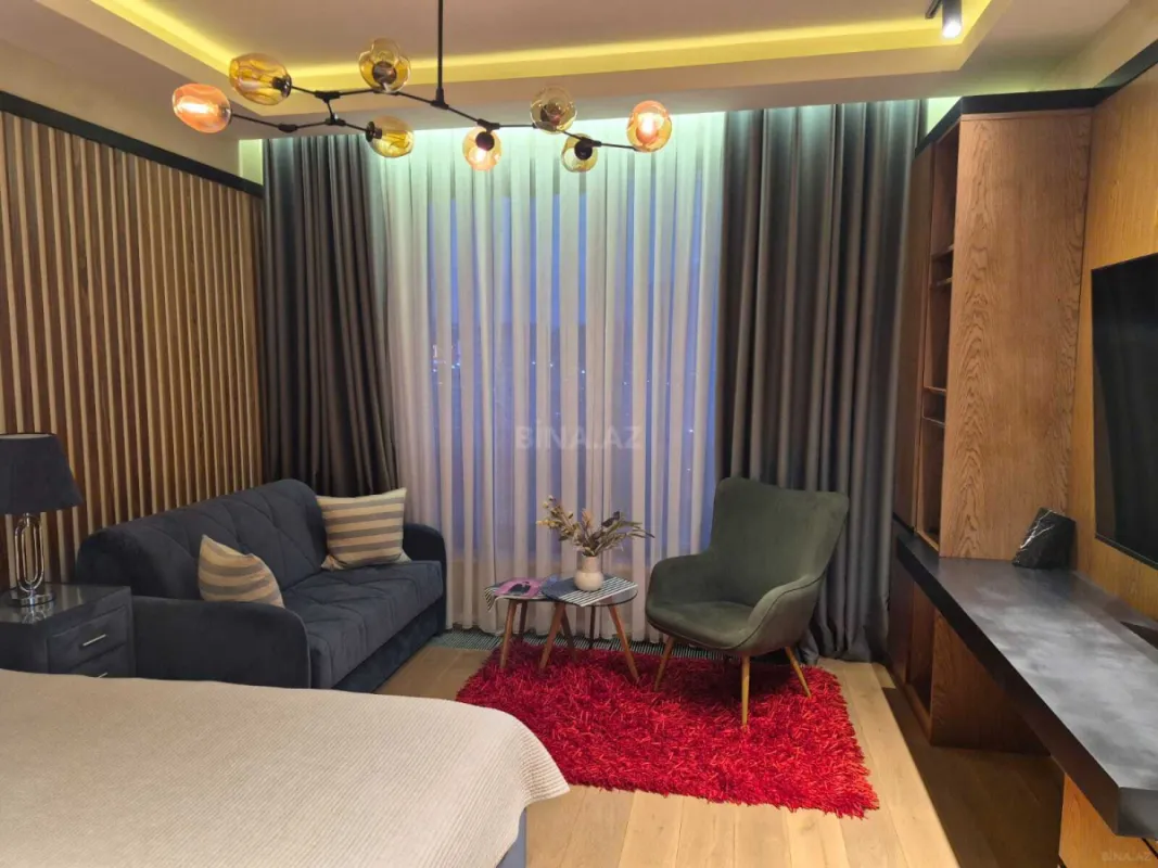 Kirayə verilir 1 otaqlı mənzil 42.5 m²