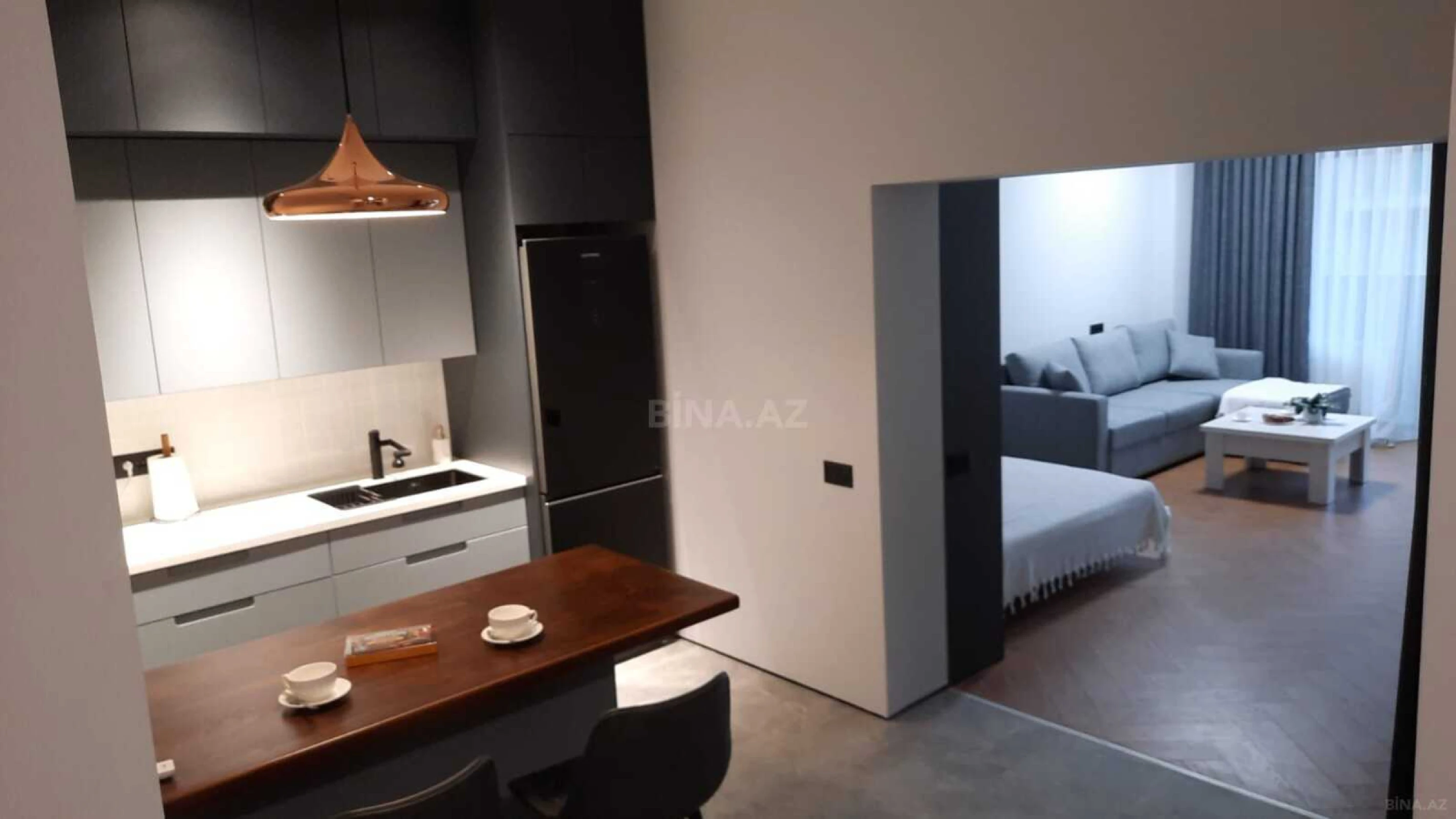 Kirayə verilir 1 otaqlı mənzil 50 m²
