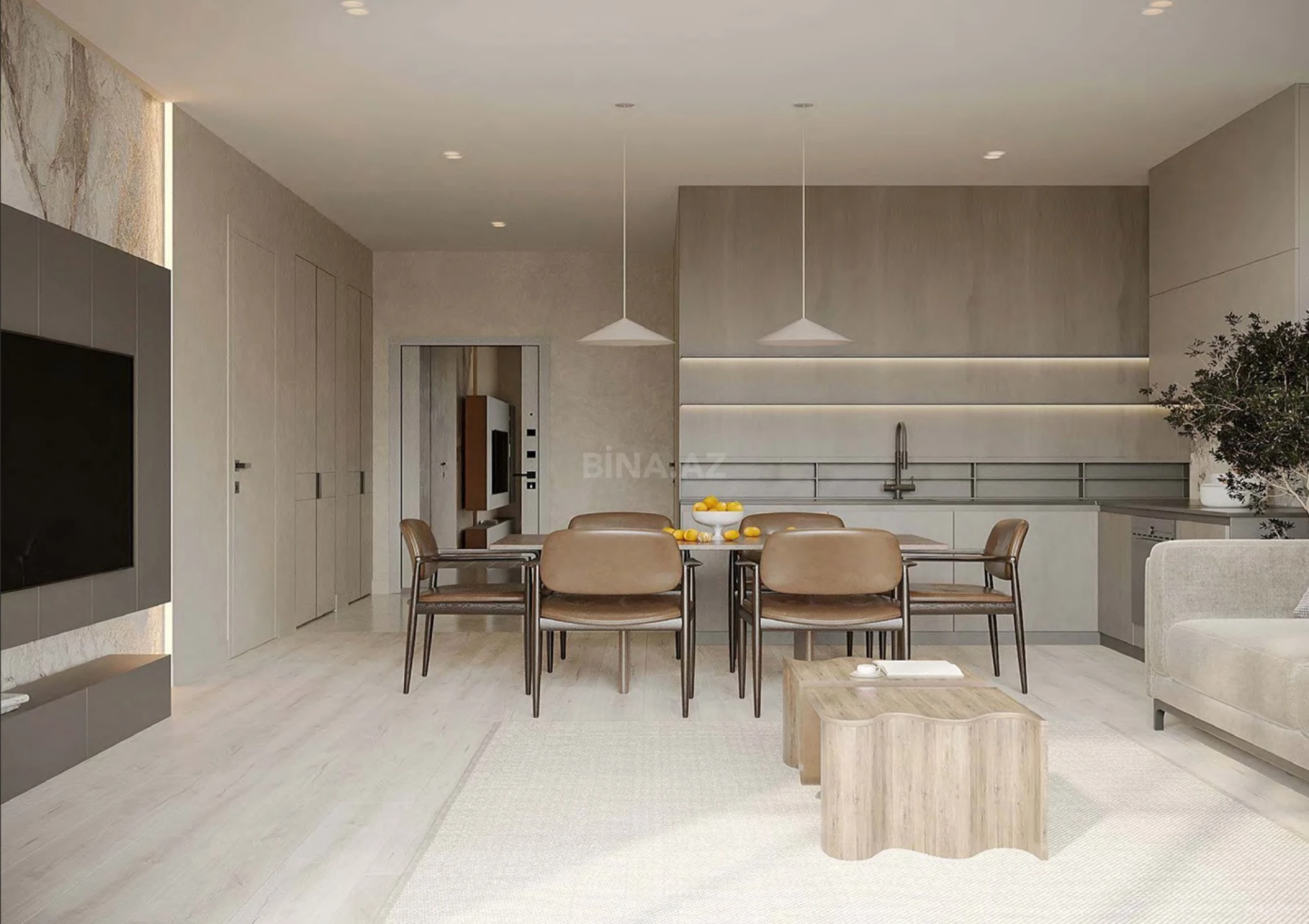 Satılır 3 otaqlı mənzil 97.5 m²