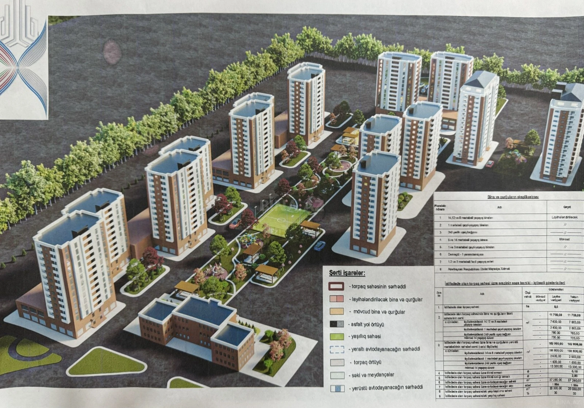 Satılır 3 otaqlı mənzil 120 m²