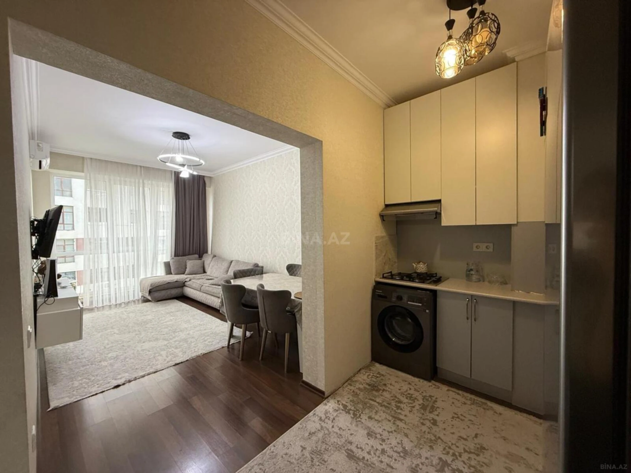 Satılır 2 otaqlı mənzil 45 m²
