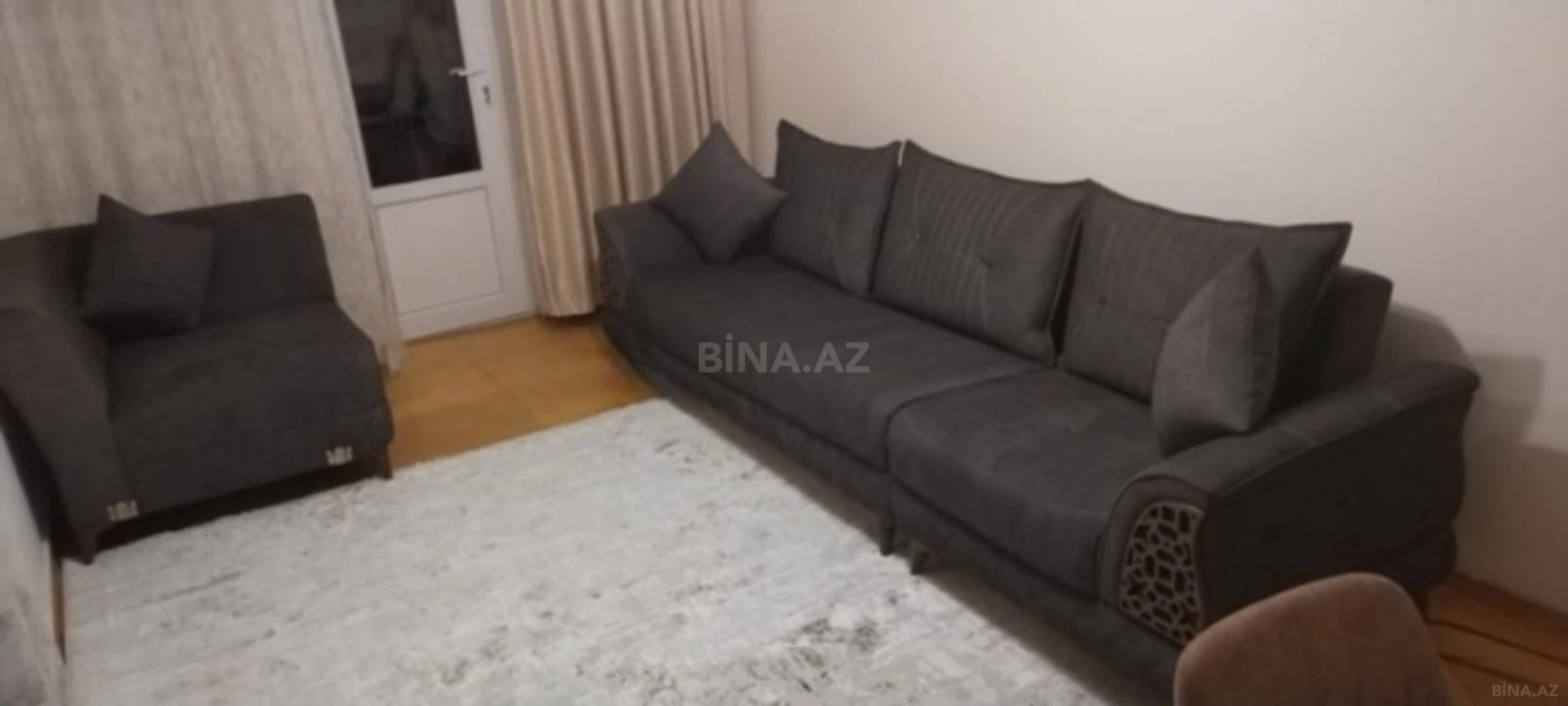 Kirayə verilir 2 otaqlı mənzil 50 m²