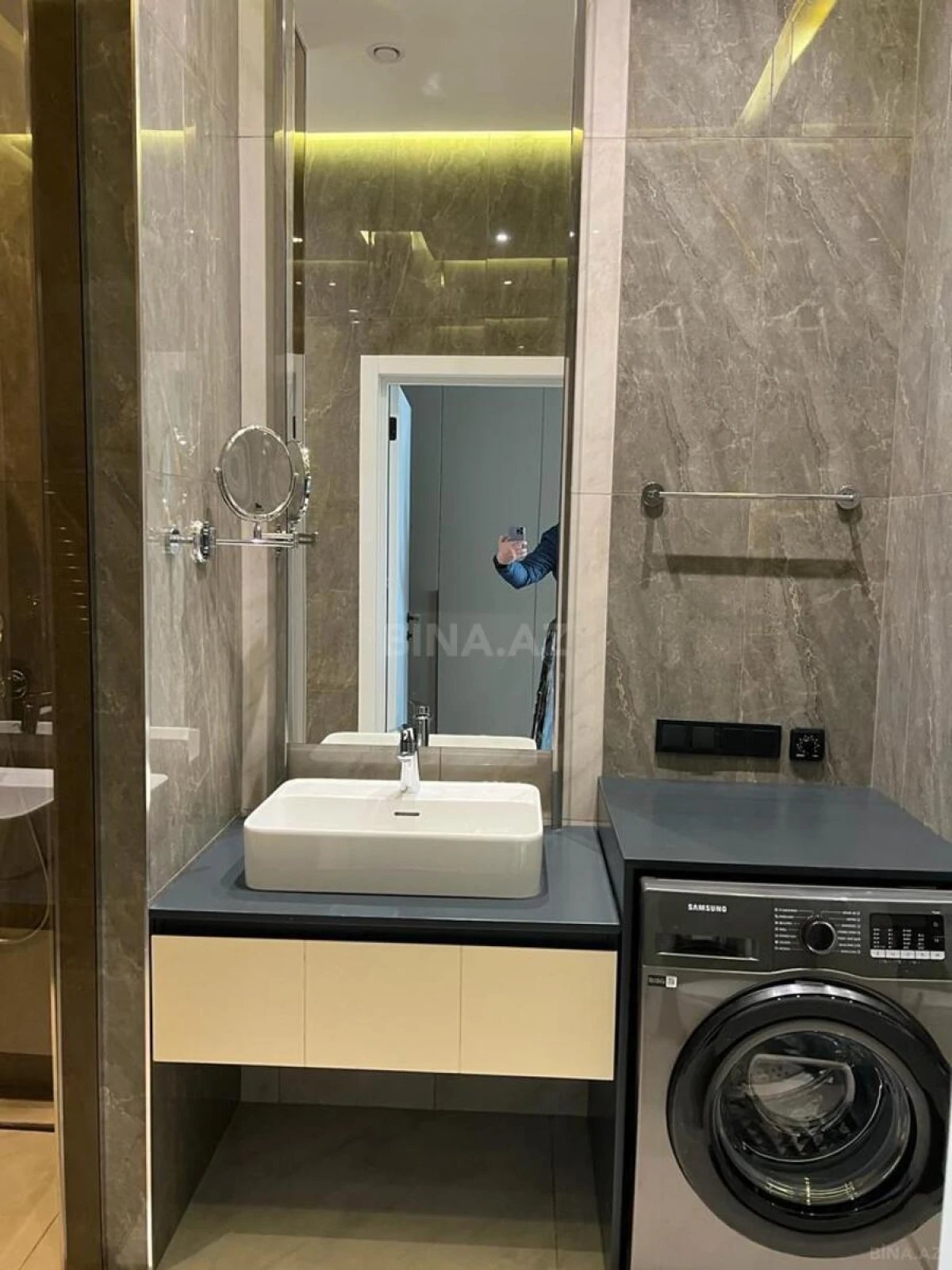 Kirayə verilir 1 otaqlı mənzil 55 m²