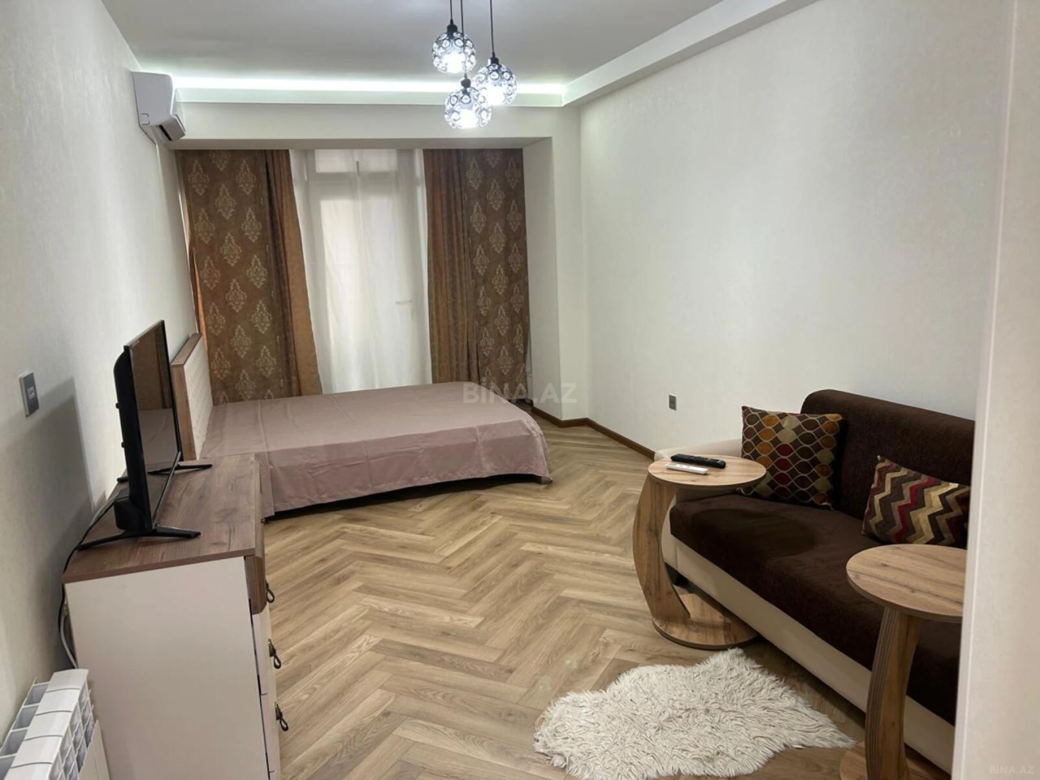 Kirayə verilir 1 otaqlı mənzil 50 m²