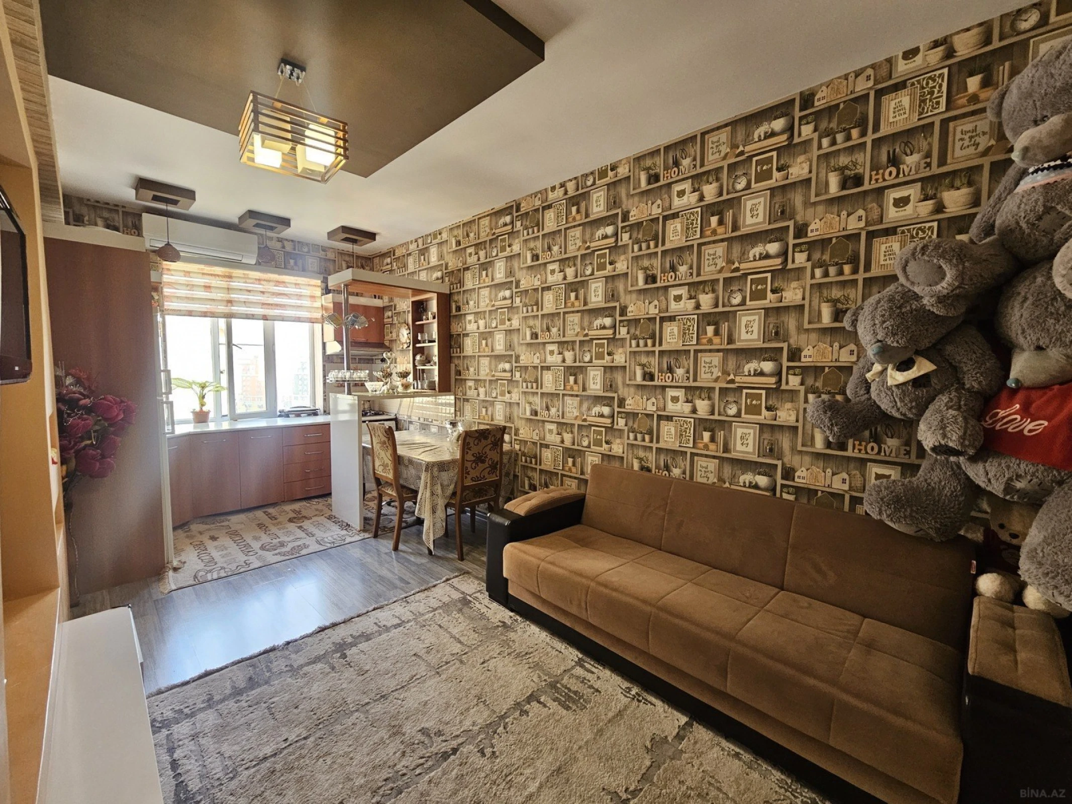 Satılır 2 otaqlı mənzil 42 m²