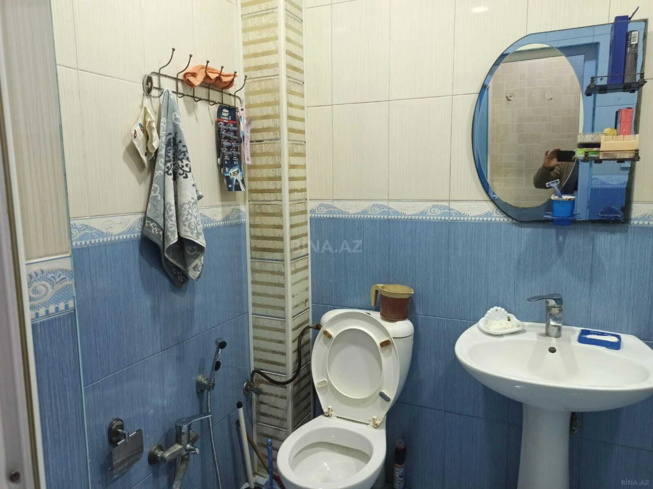 Satılır 2 otaqlı mənzil 55 m²