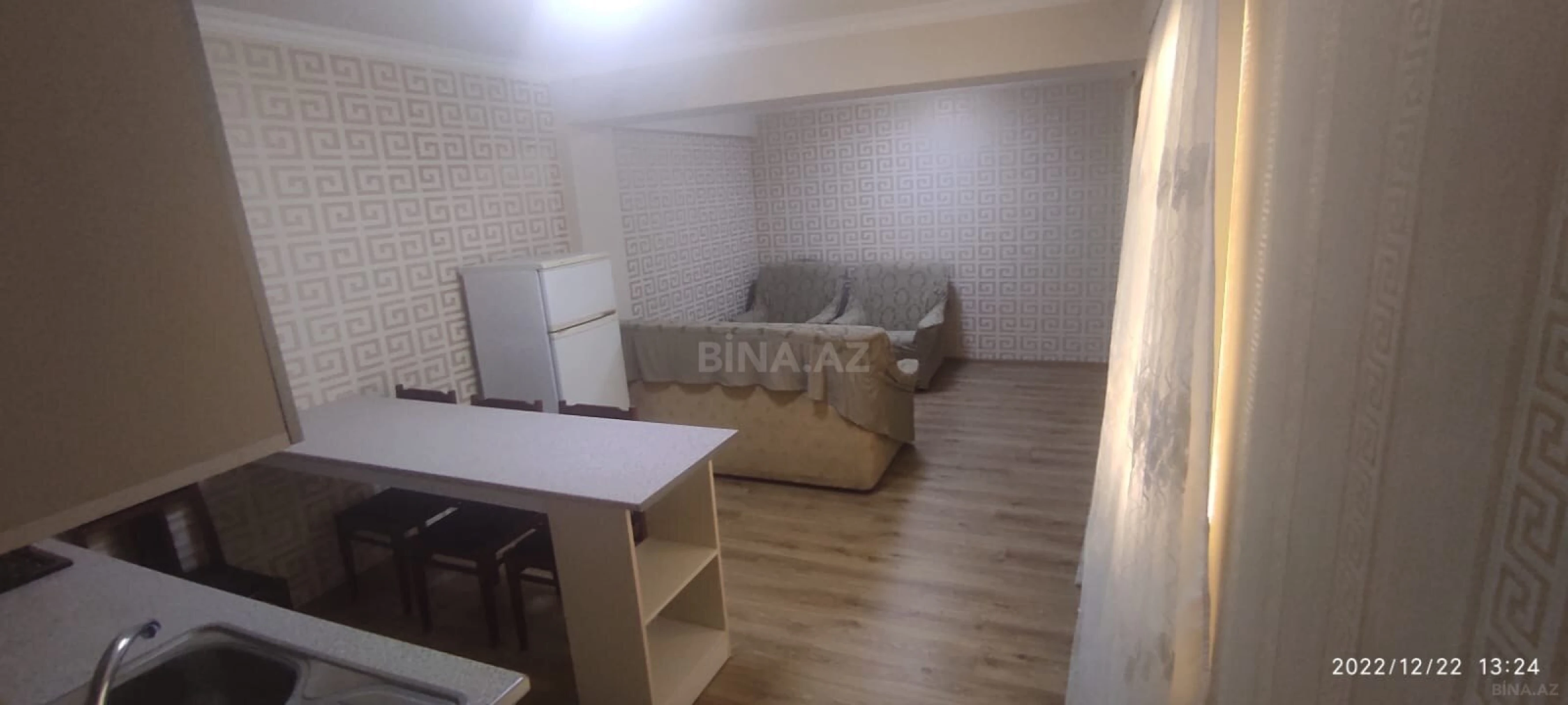 Kirayə verilir 1 otaqlı mənzil 58 m²