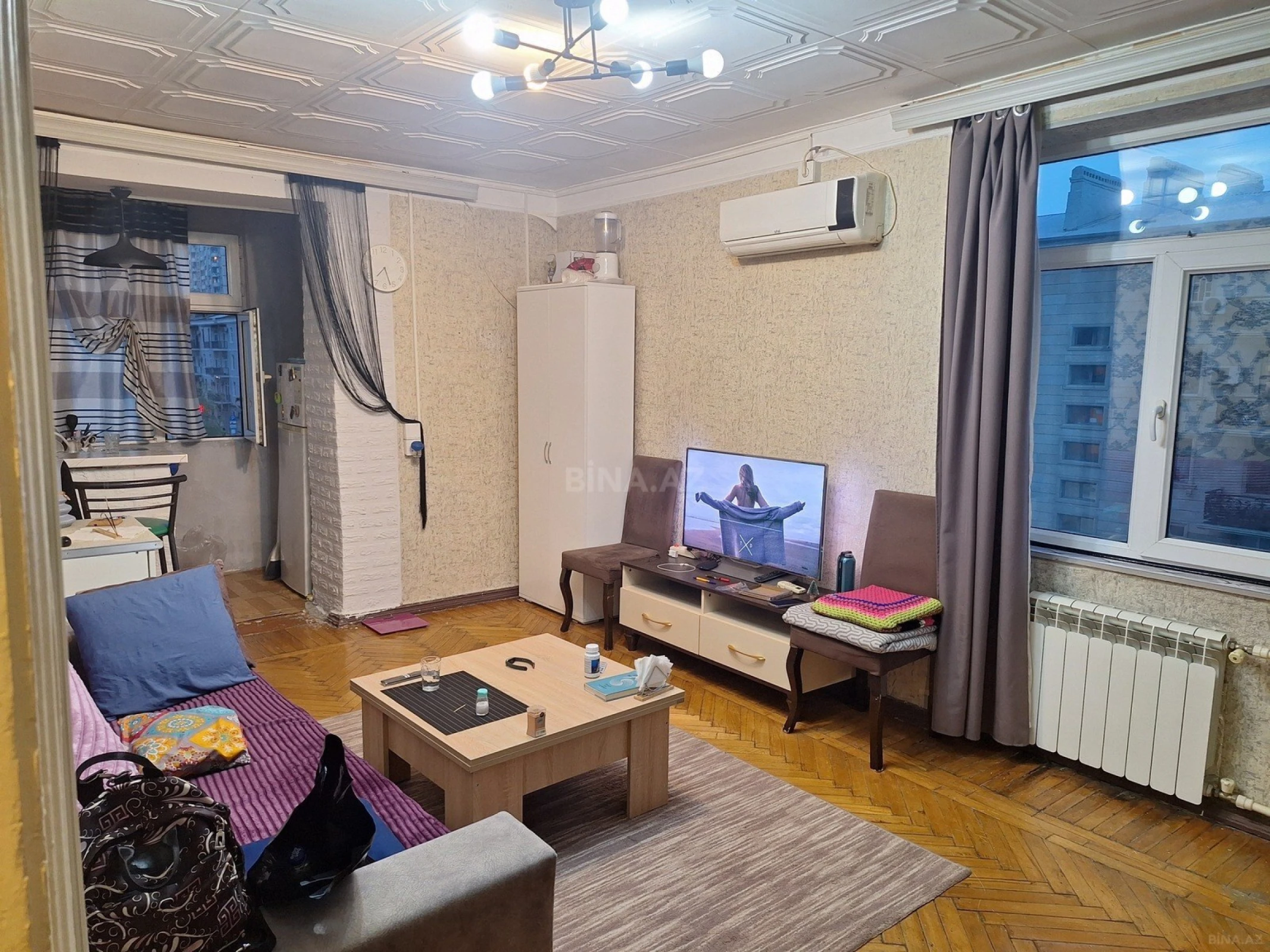 Satılır 1 otaqlı mənzil 32 m²