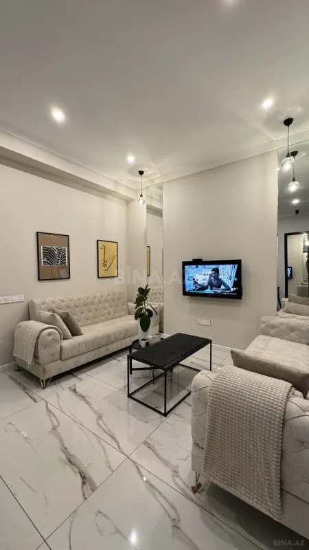Kirayə verilir 1 otaqlı mənzil 57 m²