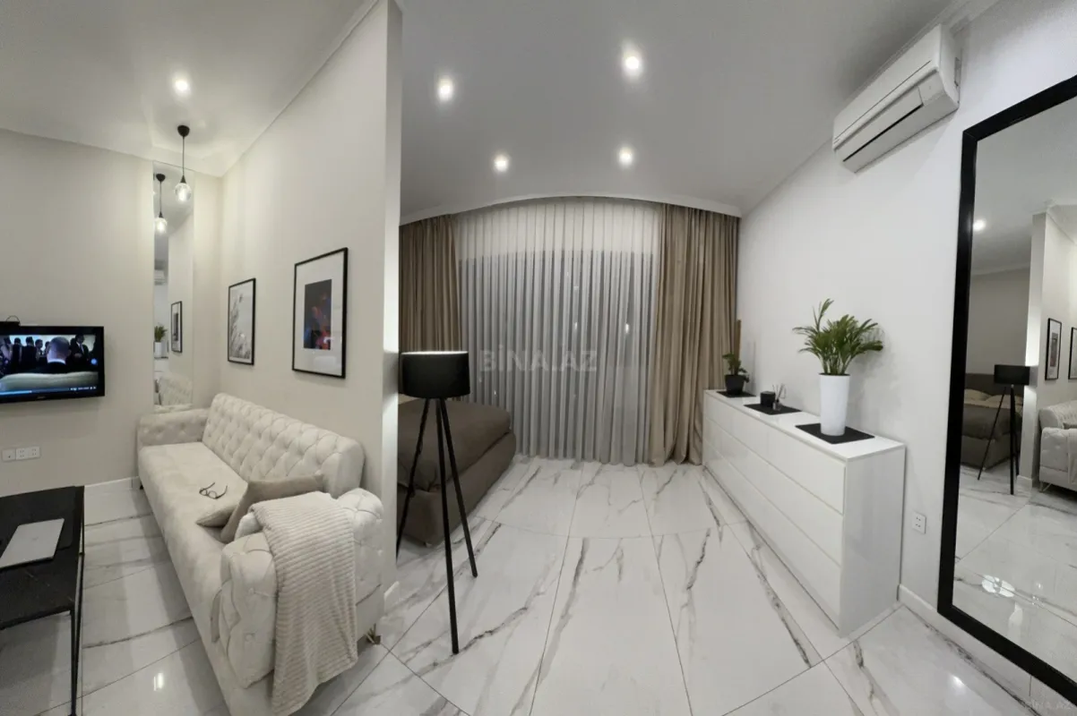 Kirayə verilir 1 otaqlı mənzil 57 m²
