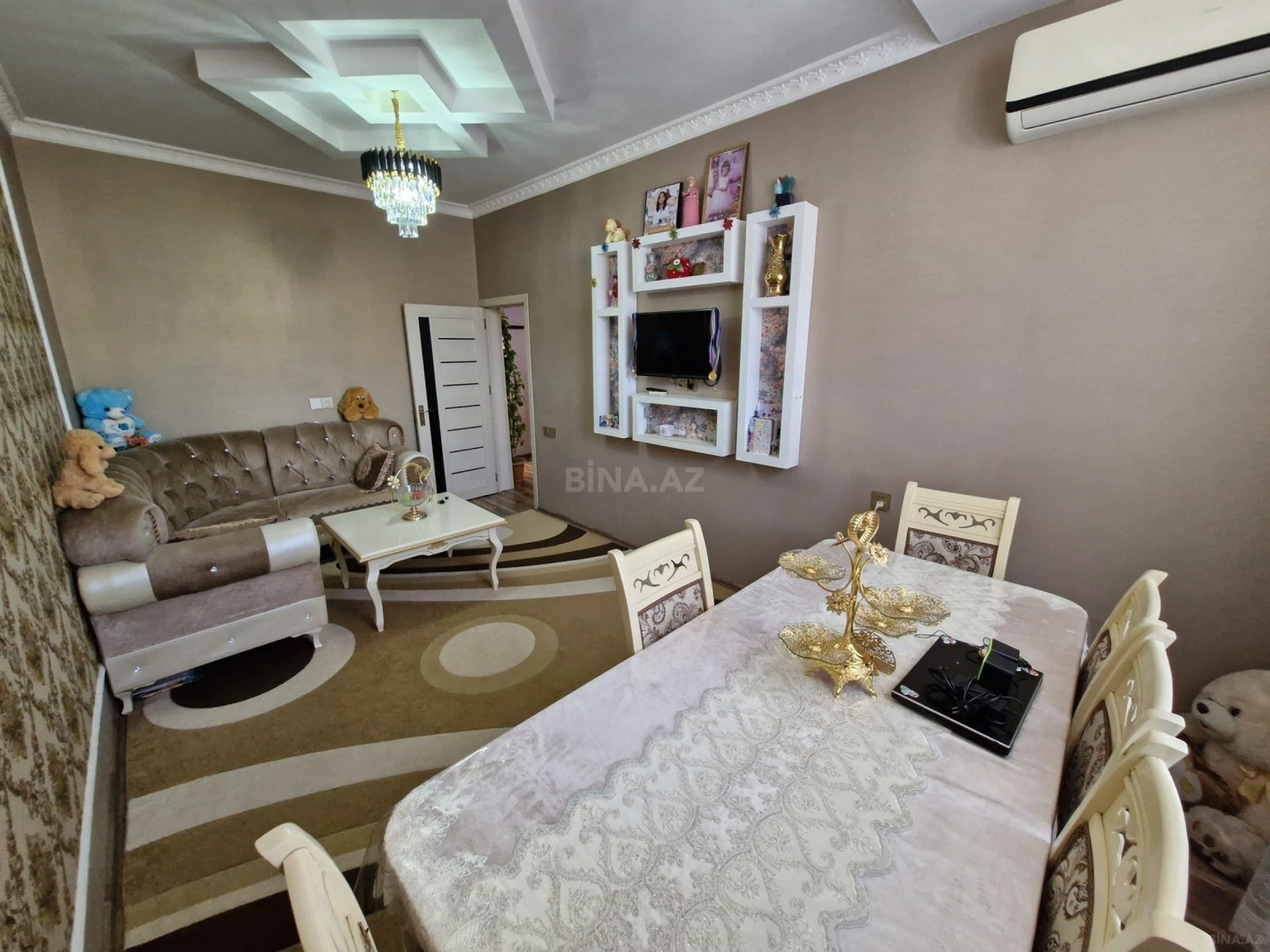 Satılır 2 otaqlı mənzil 55 m²