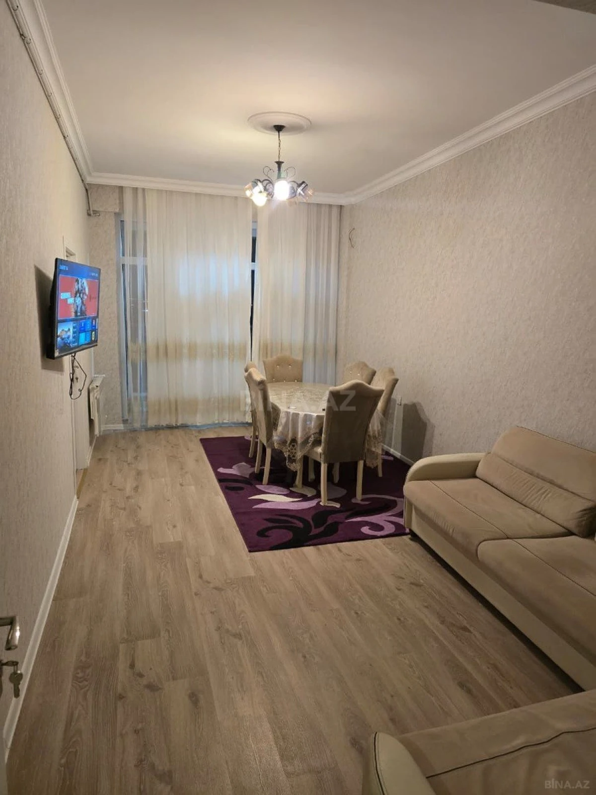 Kirayə verilir 3 otaqlı mənzil 75 m²