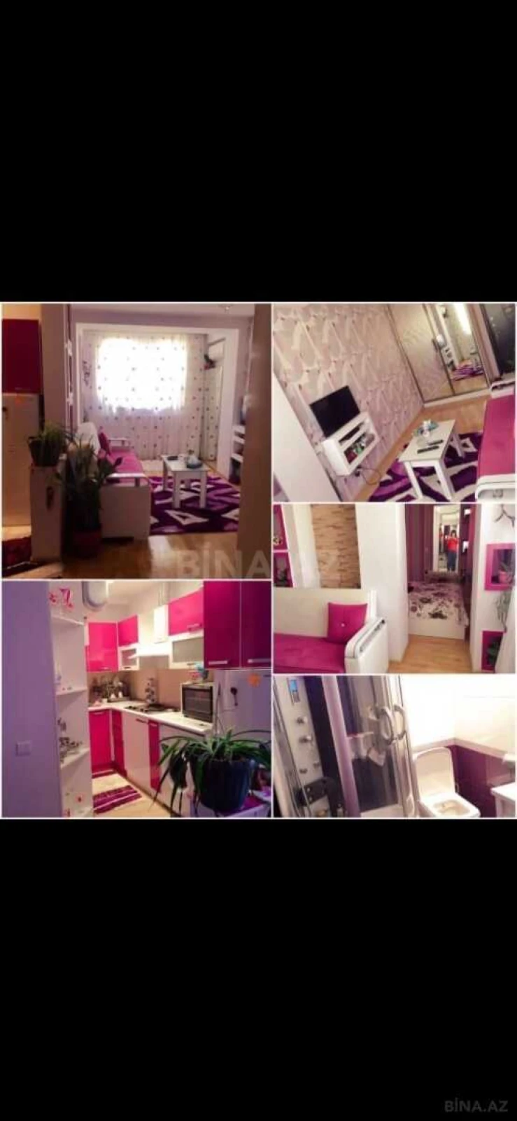 Kirayə verilir 2 otaqlı mənzil 36 m²