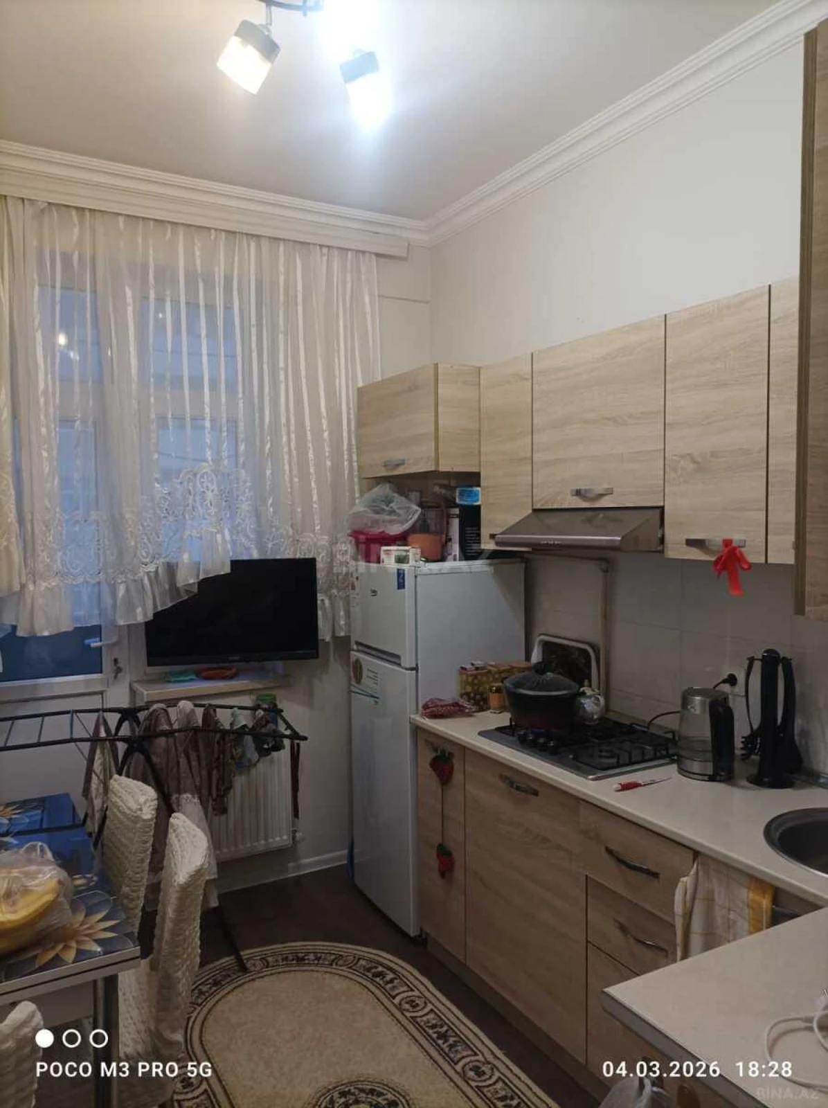Satılır 1 otaqlı mənzil 45 m²