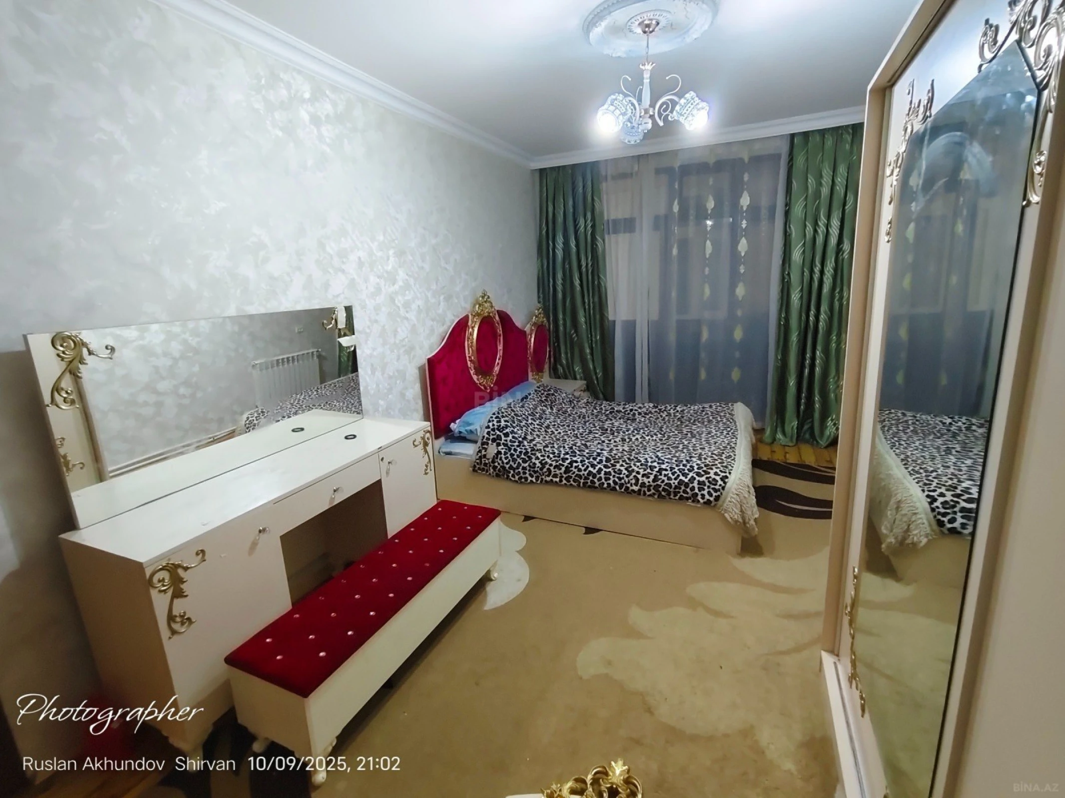 Kirayə verilir 4 otaqlı mənzil 89 m²