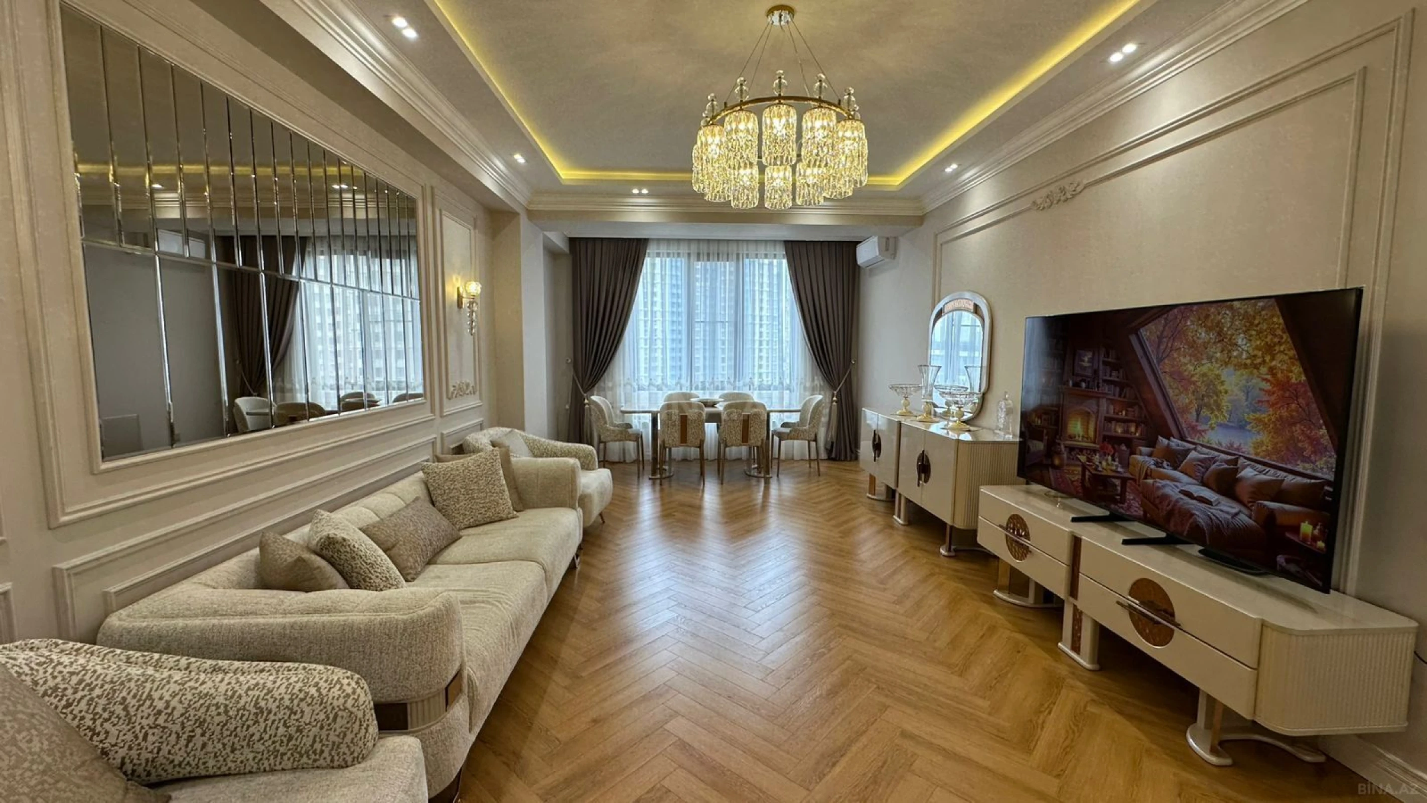 Kirayə verilir 3 otaqlı mənzil 140 m²