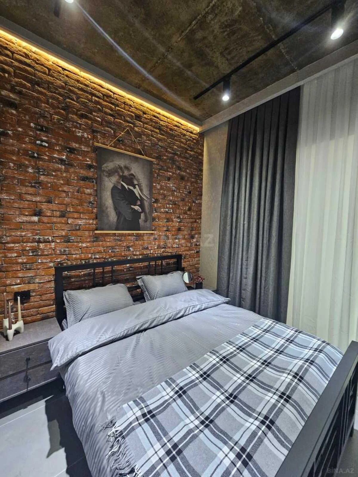 Satılır 1 otaqlı mənzil 58 m²