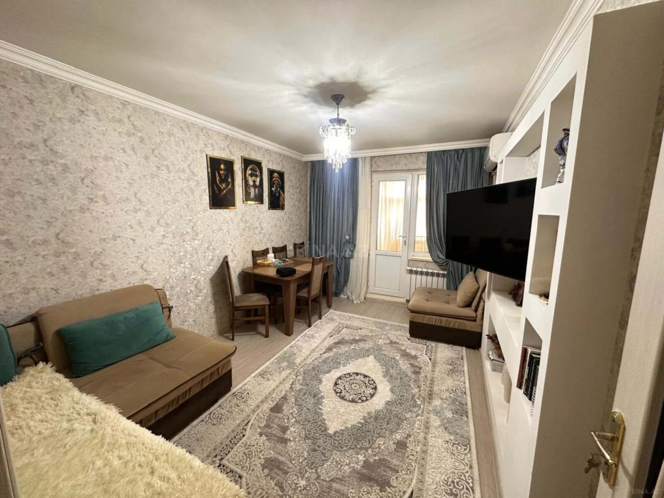 Satılır 1 otaqlı mənzil 36 m²