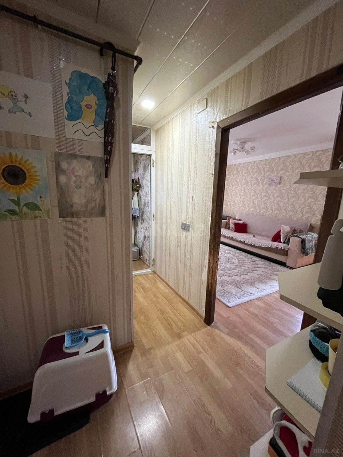 Satılır 2 otaqlı mənzil 55 m²