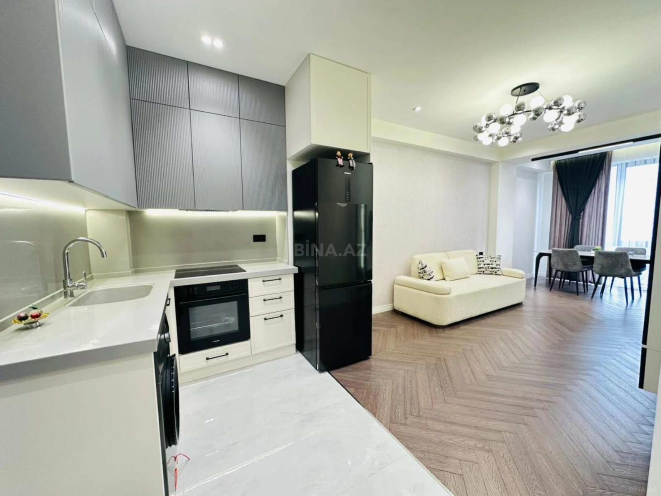 Satılır 2 otaqlı mənzil 58 m²